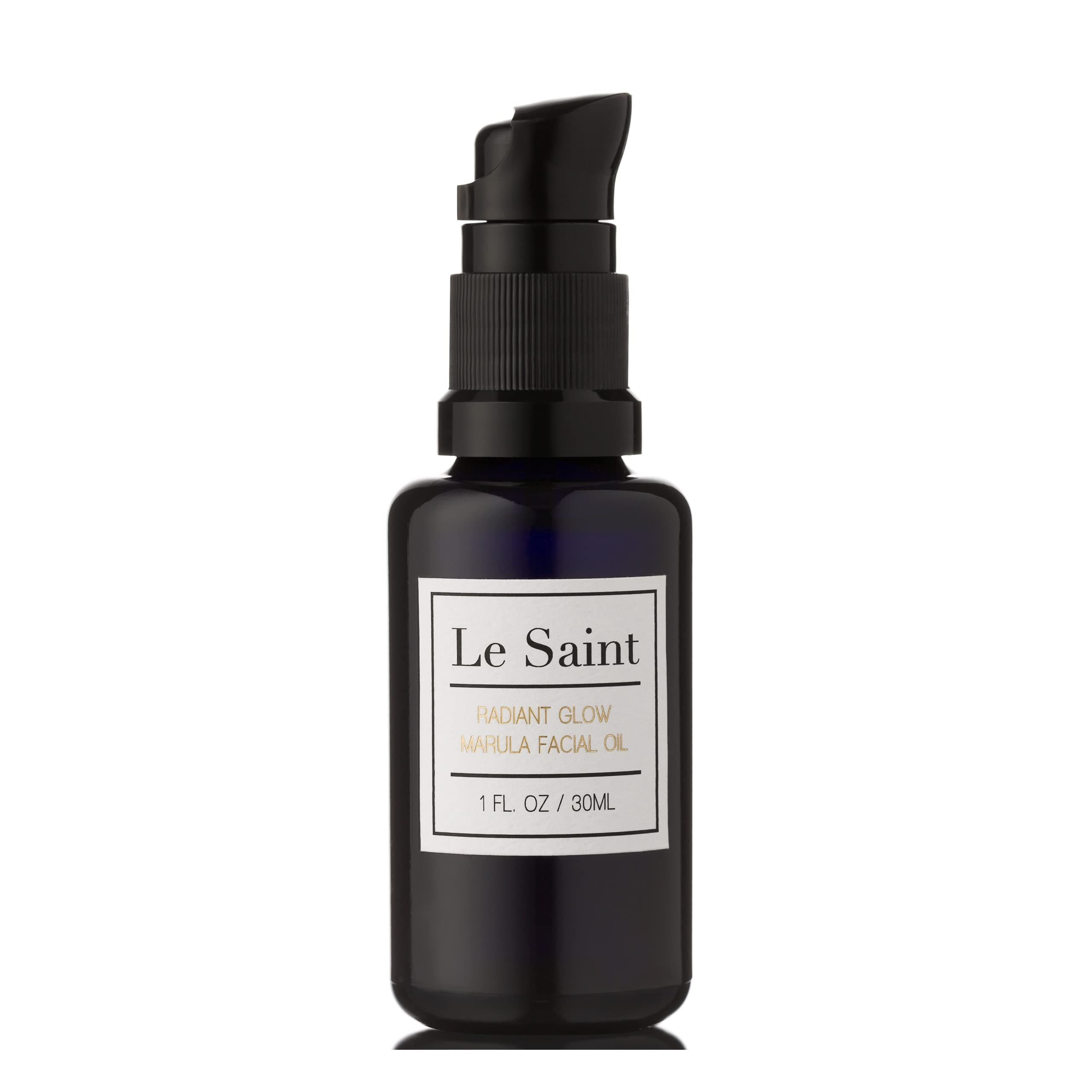 Marula Facial Oil by Le Saint. 100% Pure & Cold Pressed. Best facial oil for anti-aging, moisturizing, acne scars, wrinkles, dry skin and hair (1oz)