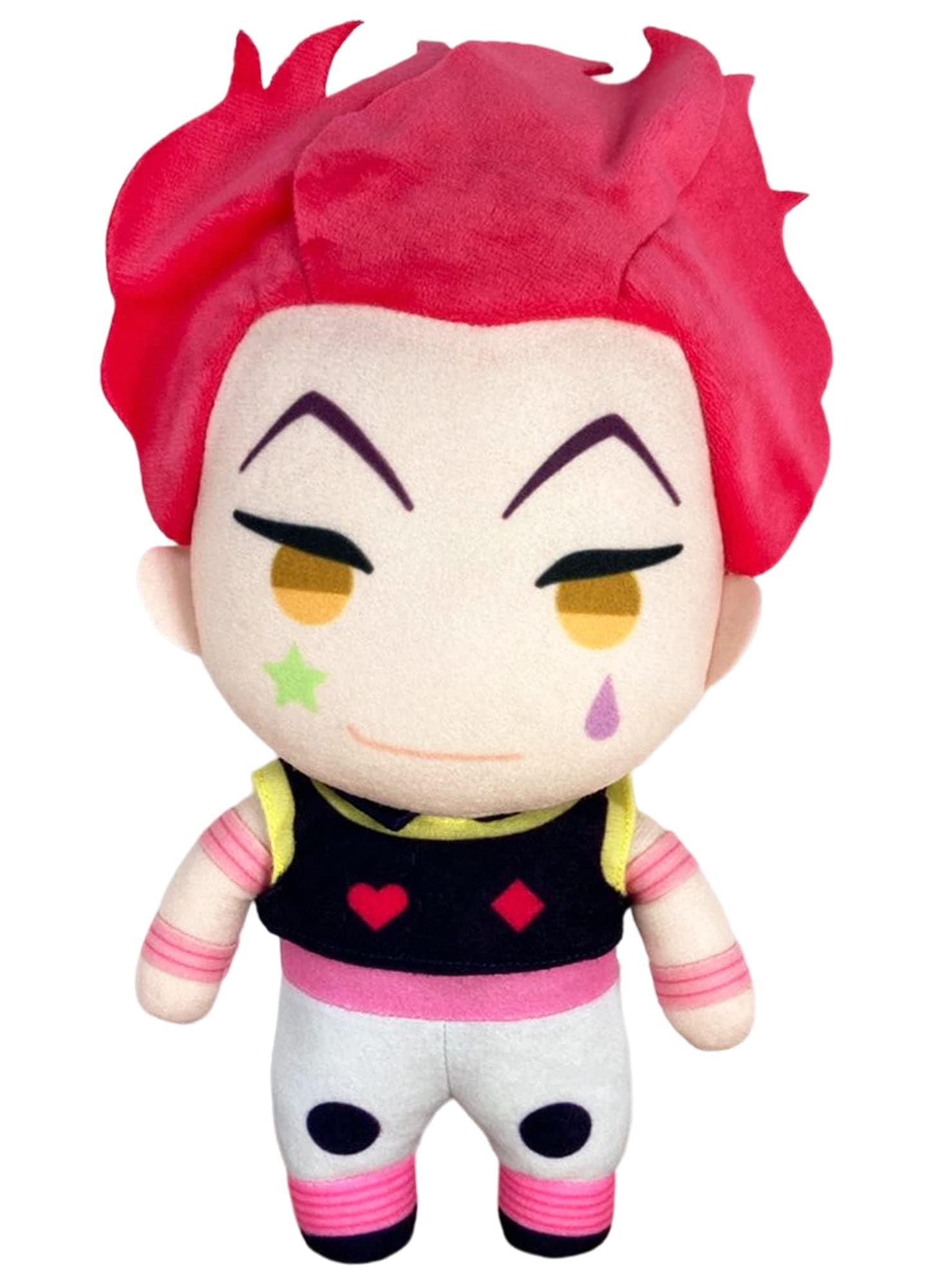 Great Eastern Entertainment Hunter X Hunter- Hisoka Heavens Arena Arc Plush 8" H, Multi-Colored (77423)
