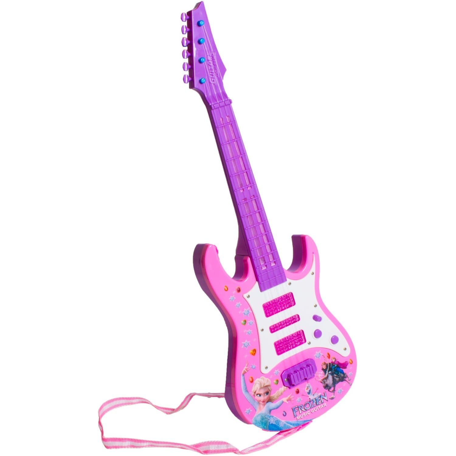 Tickles Rock anad Roll Prime Musical Instrument Guitar Toy for Kids Girls & Boys Birthday Gifts (Color: Pink)