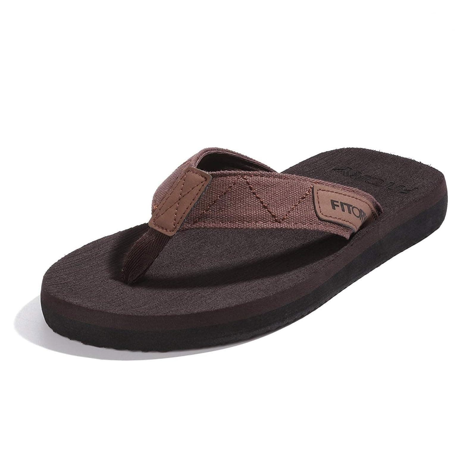 FITORY Men's Flip-Flops, Thongs Sandals Comfort Slippers for Beach