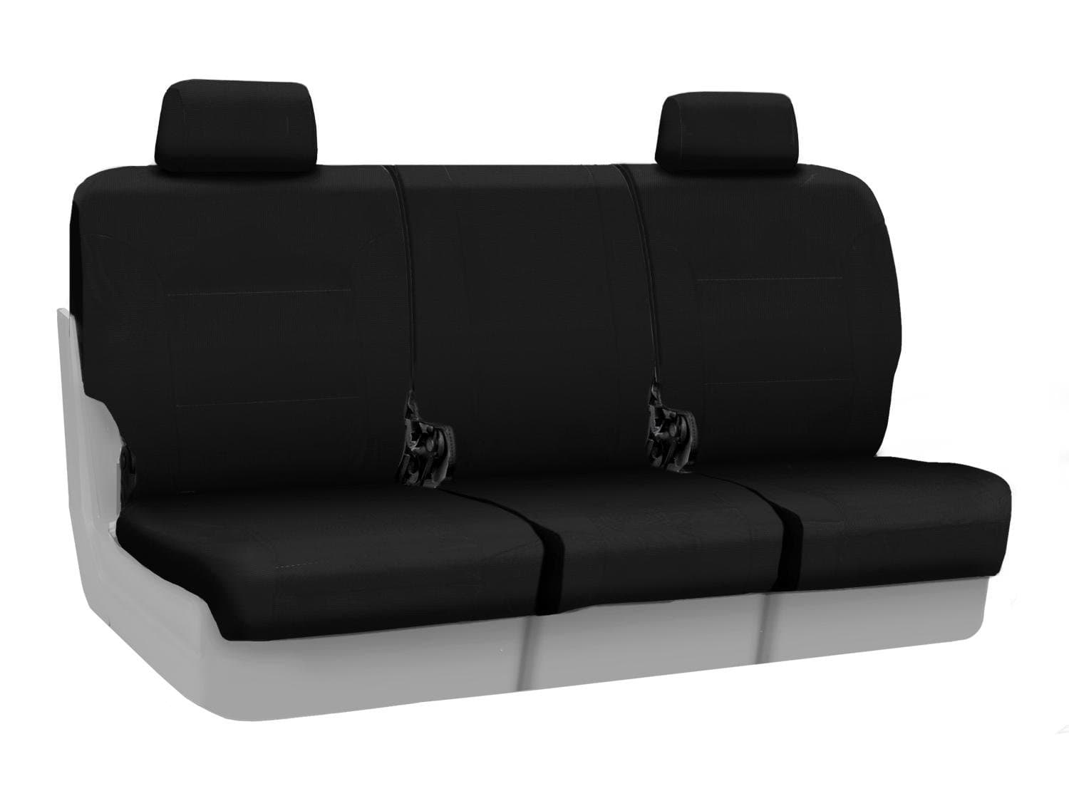 Coverking Custom Fit Front 40/20/40 Seat Cover for Select Chevrolet Silverado 1500 Models - Ballistic (Black)