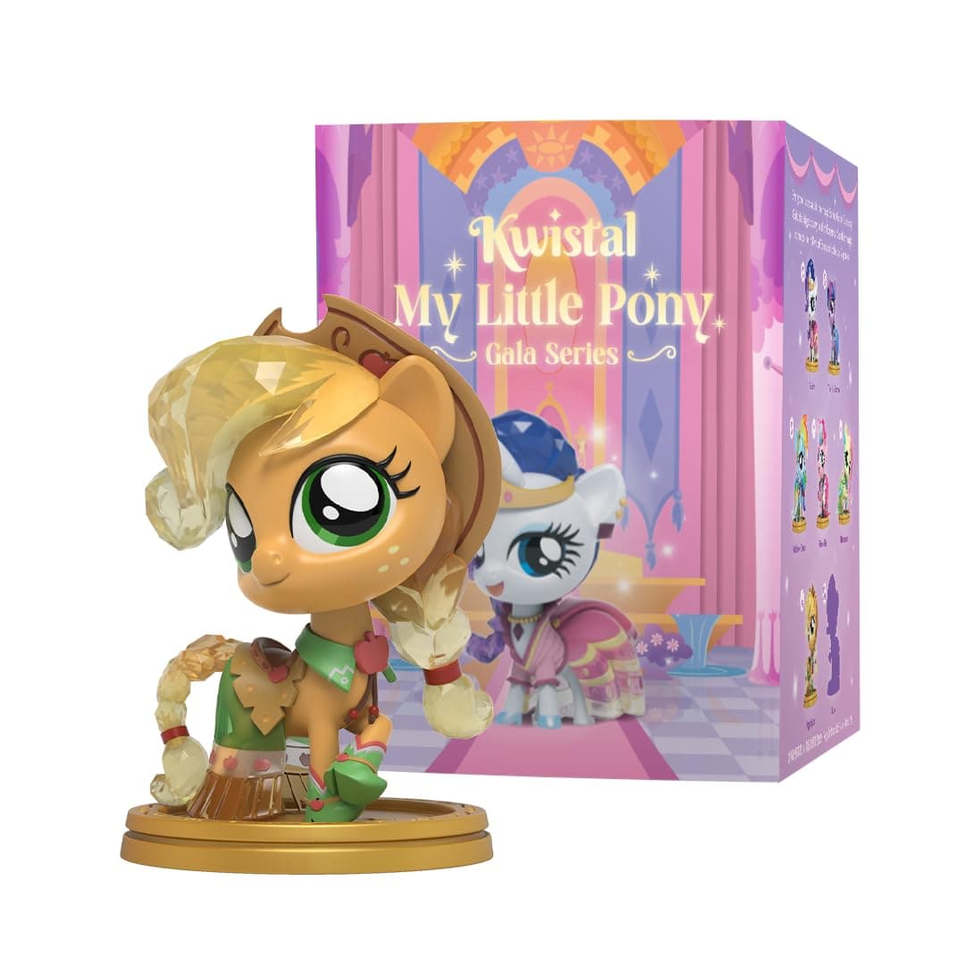 Mighty Jaxx Kwistal Fwenz My Little Pony Series 3 (Gala Edition) | Blind Box Collectible Figure | 1 Pack - 1 Random Figure
