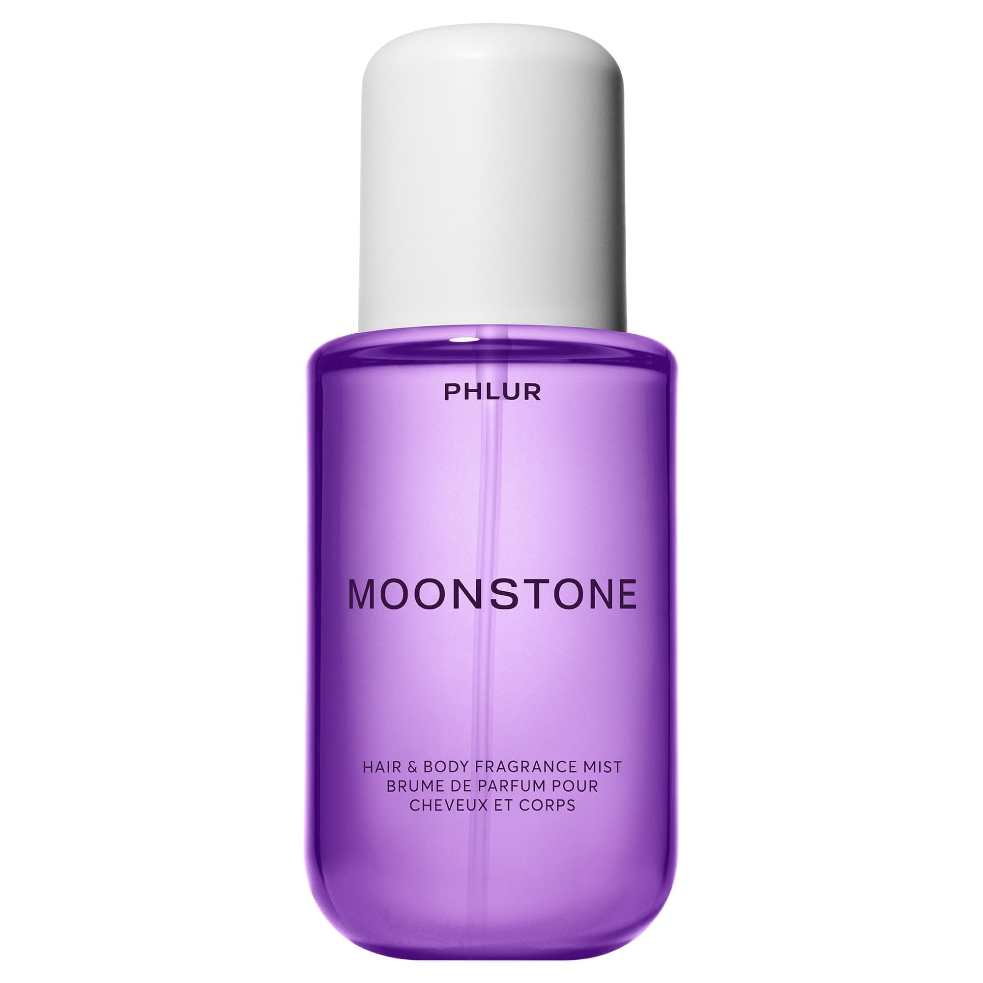 PHLUR Moonstone Body Mist - Hair & Body Fragrance Mist - Apple, Lemon, Jasmine, Sandalwood & Vanilla Body Spray (8 Fl Oz)