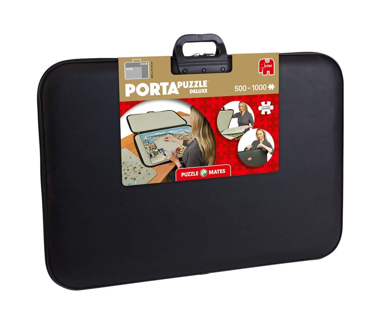 Puzzle Mates 1039 Jumbo Portapuzzle Deluxe up to 1000 PCE, Multi