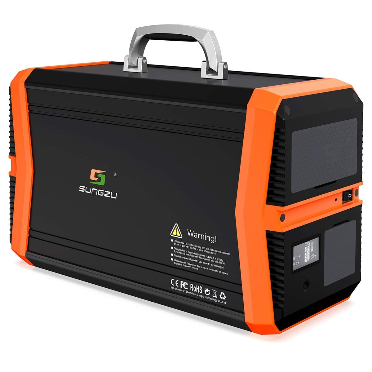 Portable Solar Generator 1010Wh Portable Power Station Emegency Backup Battery Pack Supply 110V/1000W AC Pure Sine Wave Outlet 2DC 4USB for Home Use and Outoor Camping Road Trip RV VAN