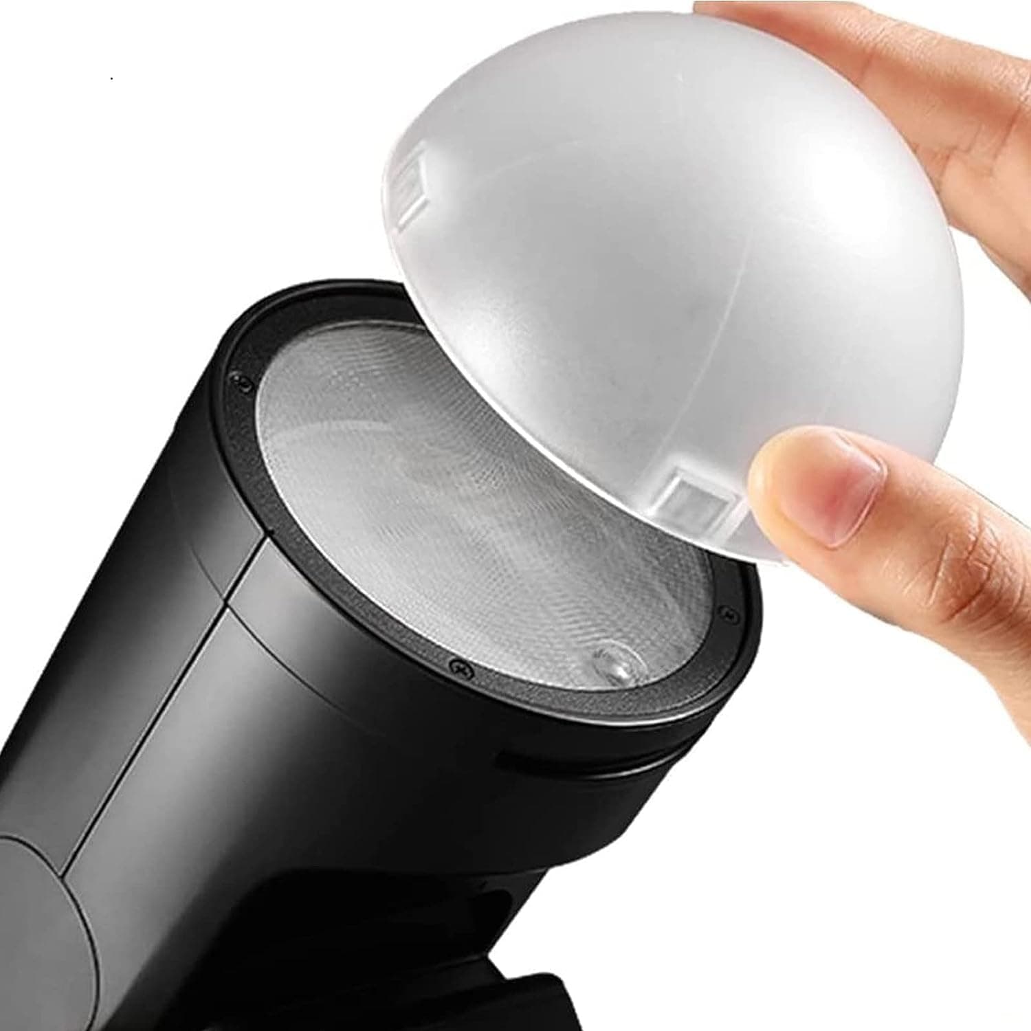 Original AK-R11 Dome Diffuser for Godox V1 Flash Series Camera Round Flash Head, V1-S, V1-N, V1-C,AD200 Pro, AD200 AD100Pro / H200R