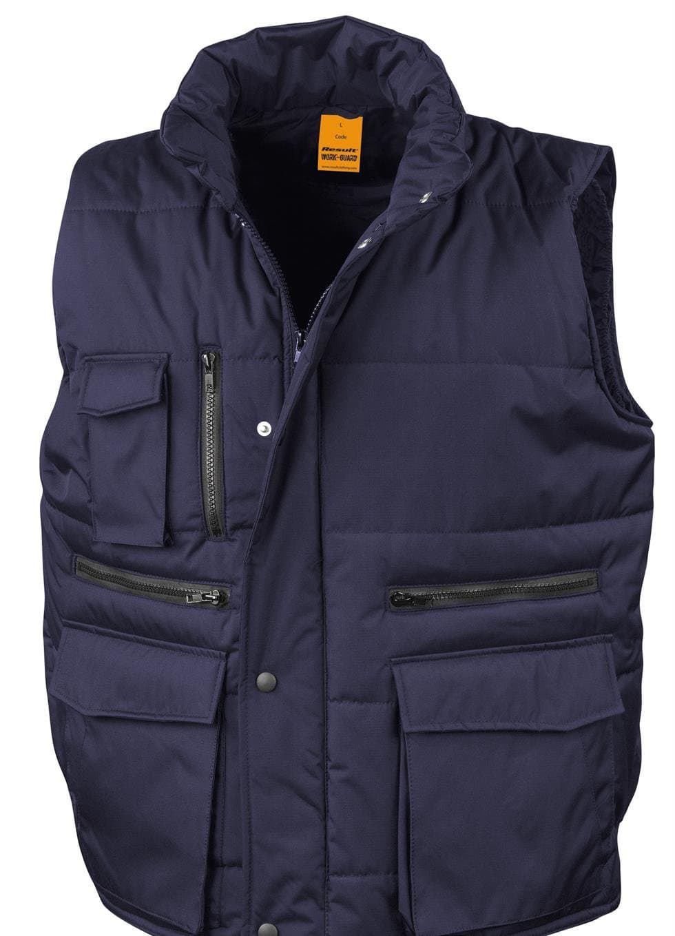 Lance Workguard Padded Gilet Bodywarmer Black Blue or Green