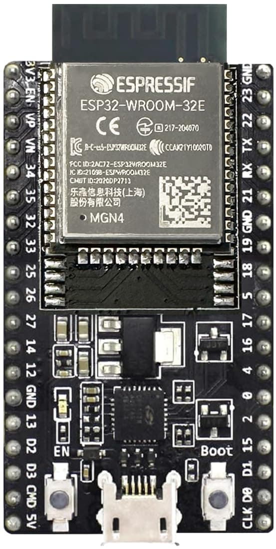 Espressif ESP32-DevKitC-32E Development Board.