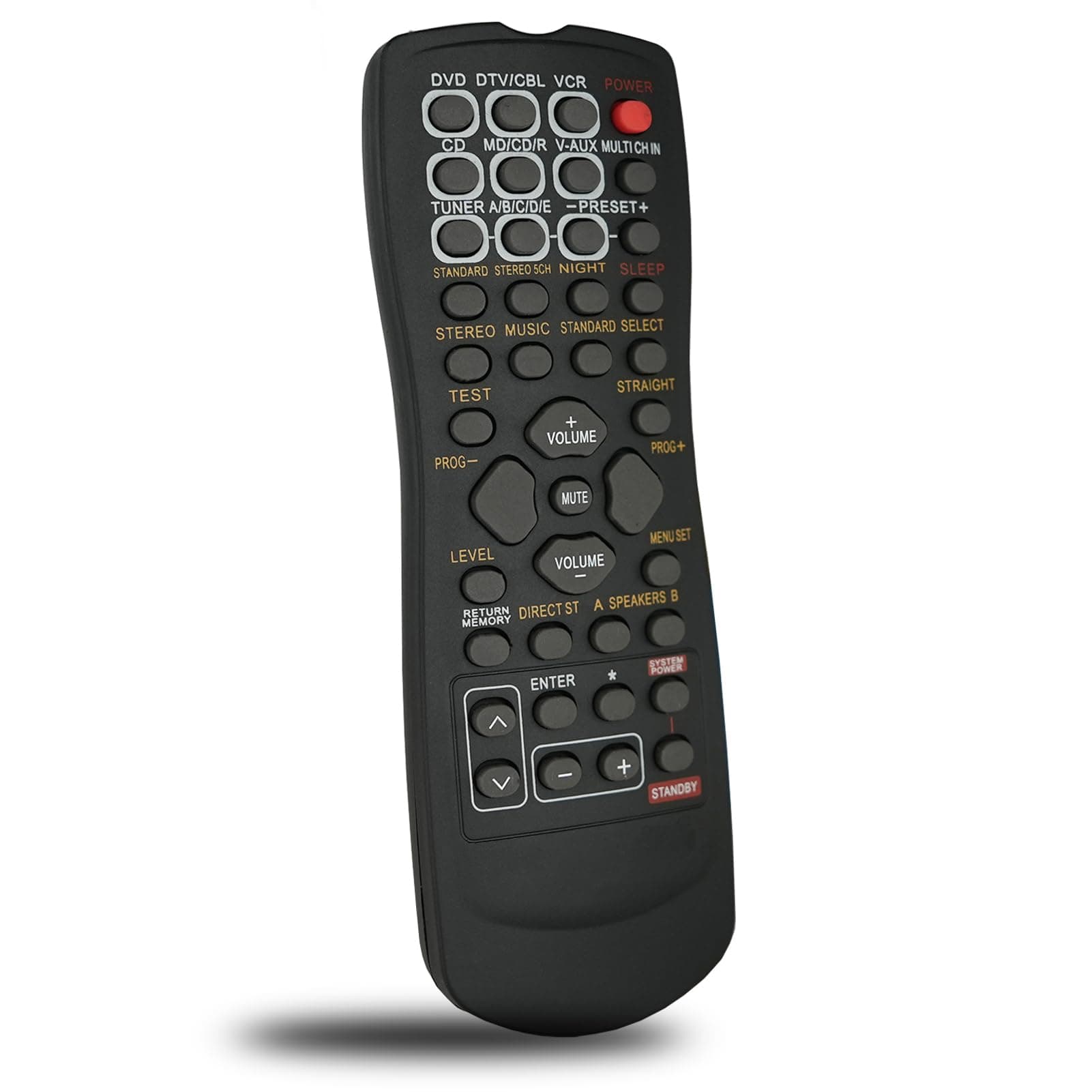 Replacement Remote Control for Yamaha RX-V430 RX-V430RDS RX-V530 RX-V530RDS YHT-700 RX-V557 YHT-750 AV A/V Receiver