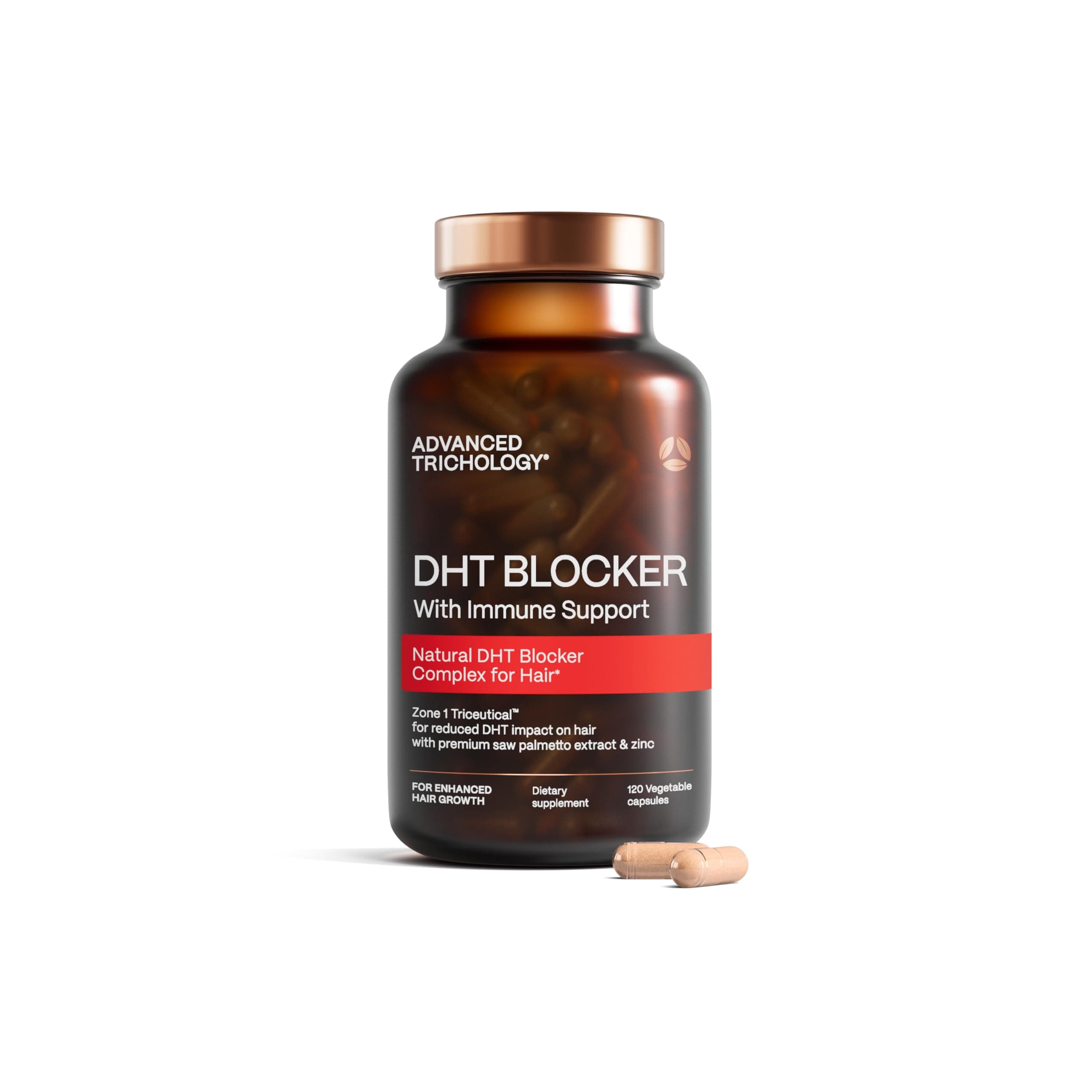 DHT Blocker - Hair Growth Supplement for Genetic Thinning for Men and Women | Approved* by American Hair Loss Association | Guaranteed, Backed by 20 Years of Experience in Hair Loss Treatment Clinics