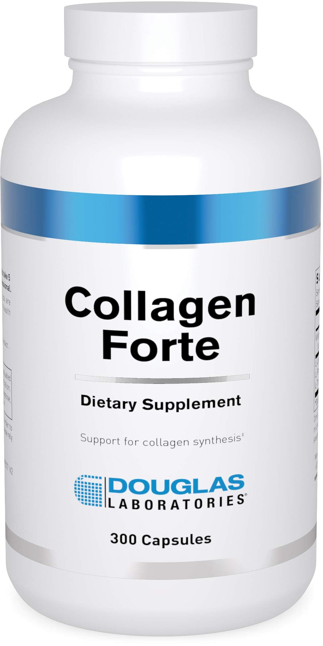 Douglas Laboratories Collagen Forte Capsules | Vitamin C, L-Lysine, and L-Proline to Support Healthy Collagen Synthesis | 300 Capsules