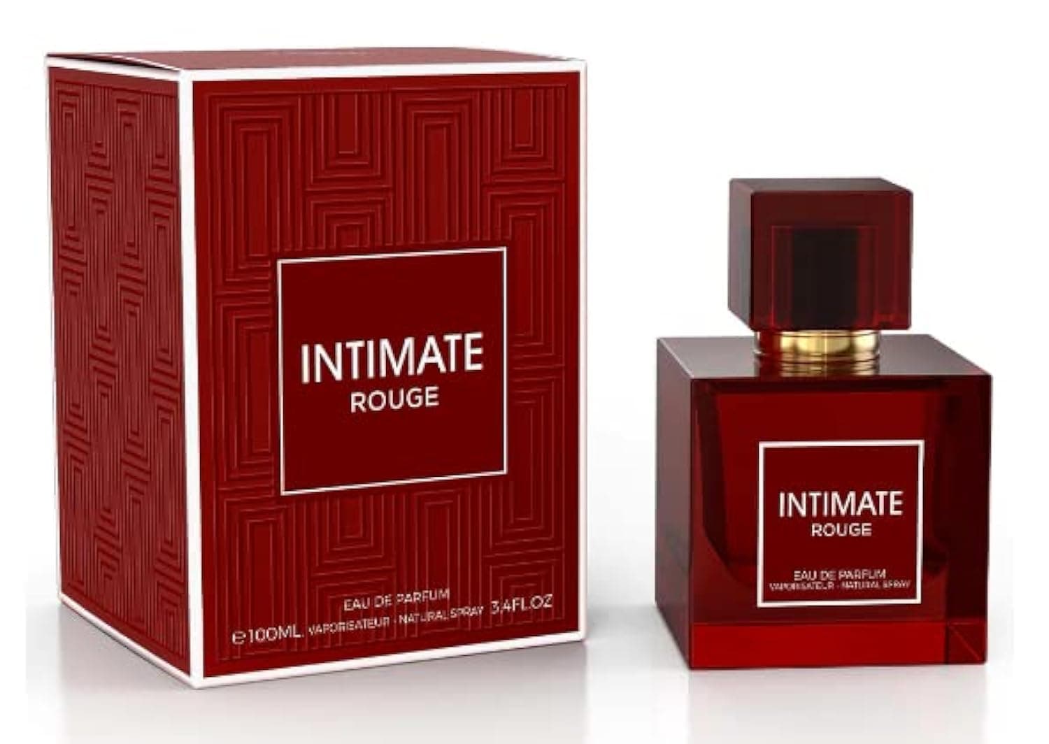 Milestone Intimate Rouge Pour Femme - Eau de Parfum Vaporisateur Spray - Long Lasting EDP | 100 ml