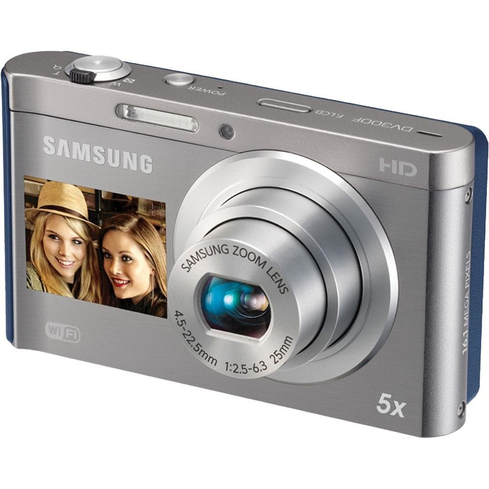 Samsung DV300F Dual View Smart Camera - Silver (EC-DV300FBPUUS)
