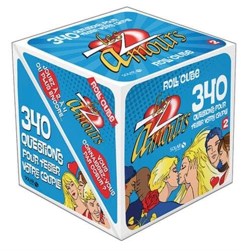 Roll'Cube - Les Z'Amours - 340 questions pour tester votre couple - nouvelle édition Hardcover – 19 Oct. 2017