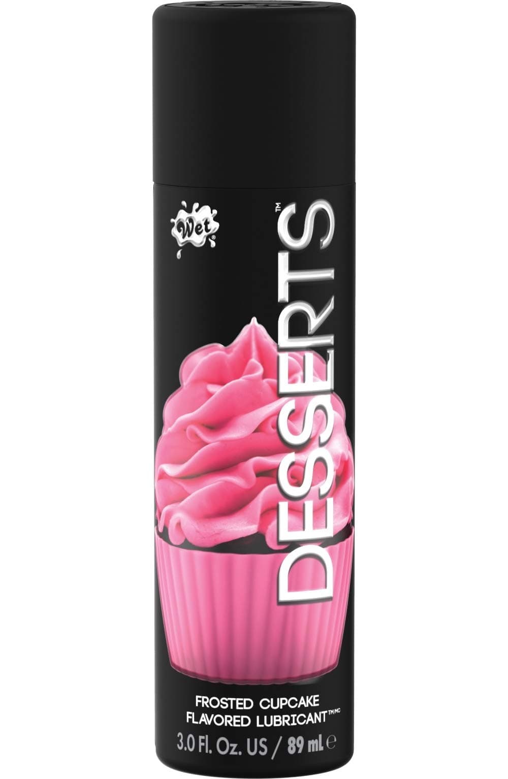 Desserts Flavored FROSTED CUPCAKE Personal Lubricant Lightweight and stain-free, this silky smooth formula washes away easily 3 oz