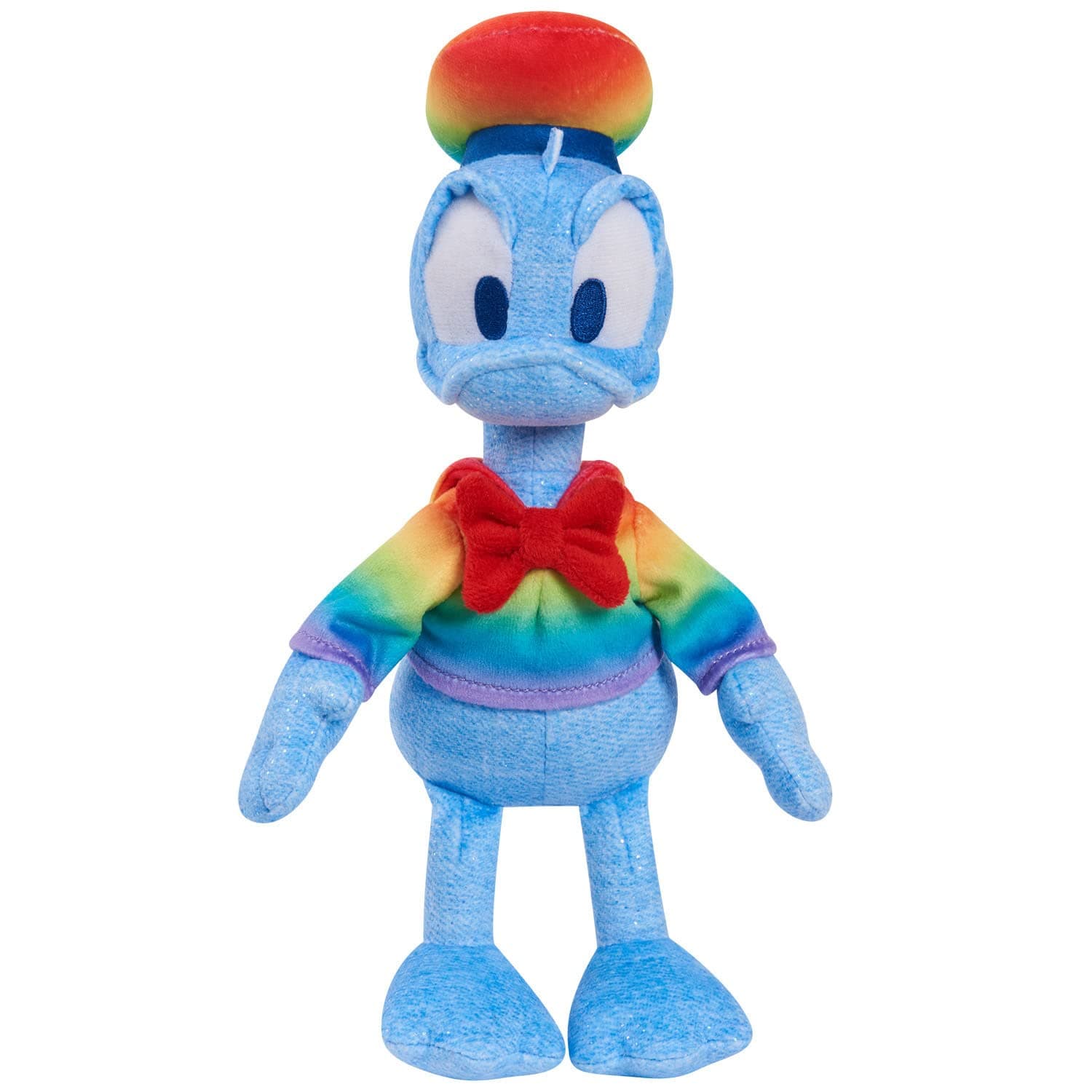 Disney Standard Pride Small Plush – Donald Duck, Just Play, Kids Toys for Ages 2 Up, Amazon Exclusive by Just Play