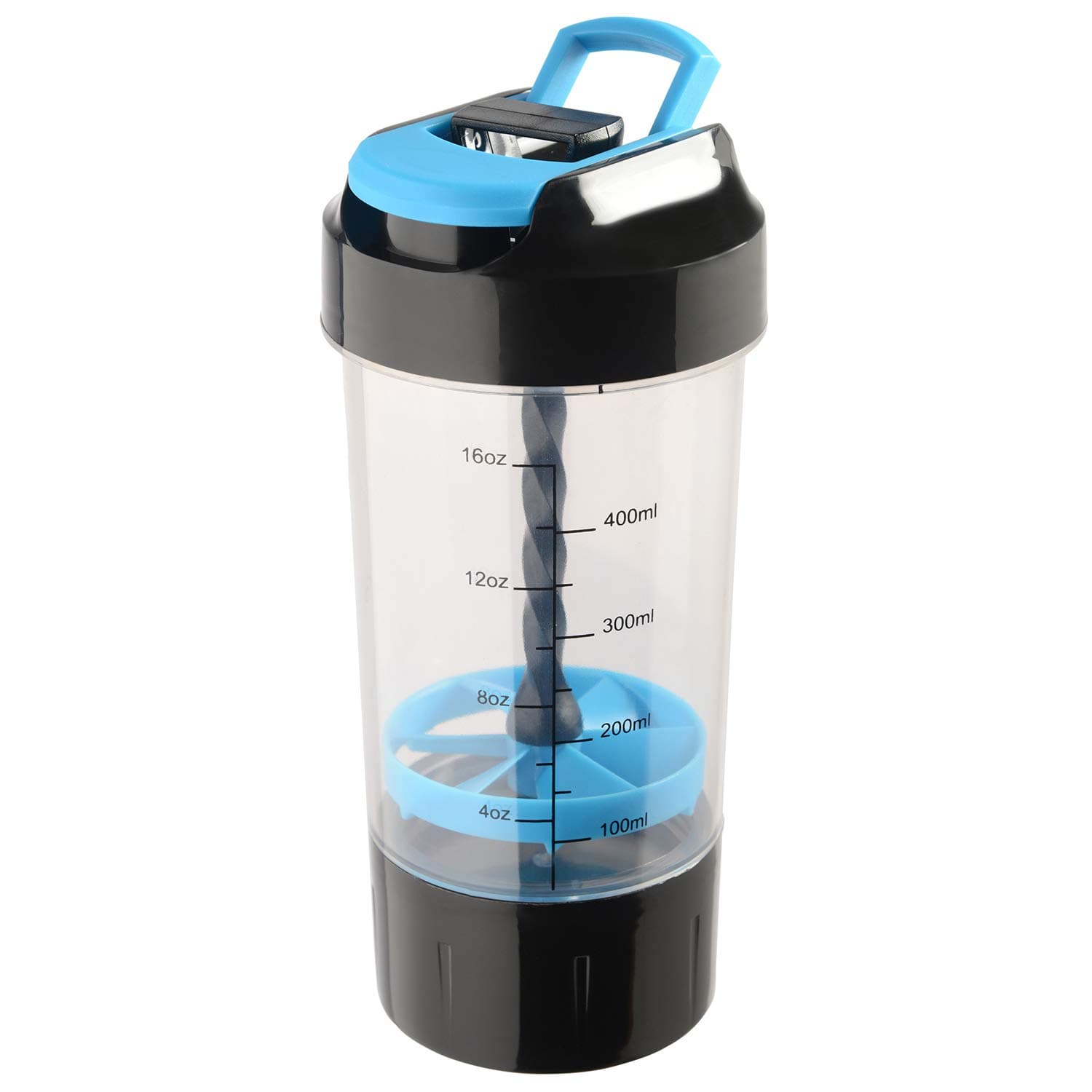 Haans Cyclone Protein Shaker Bottle for Gym 500ml