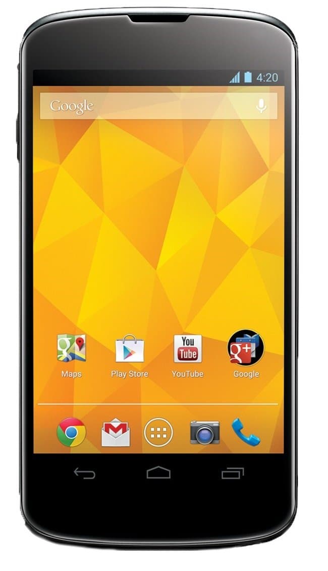 LG Nexus 4 E960 Phone 16 GB GSM Unlocked Black