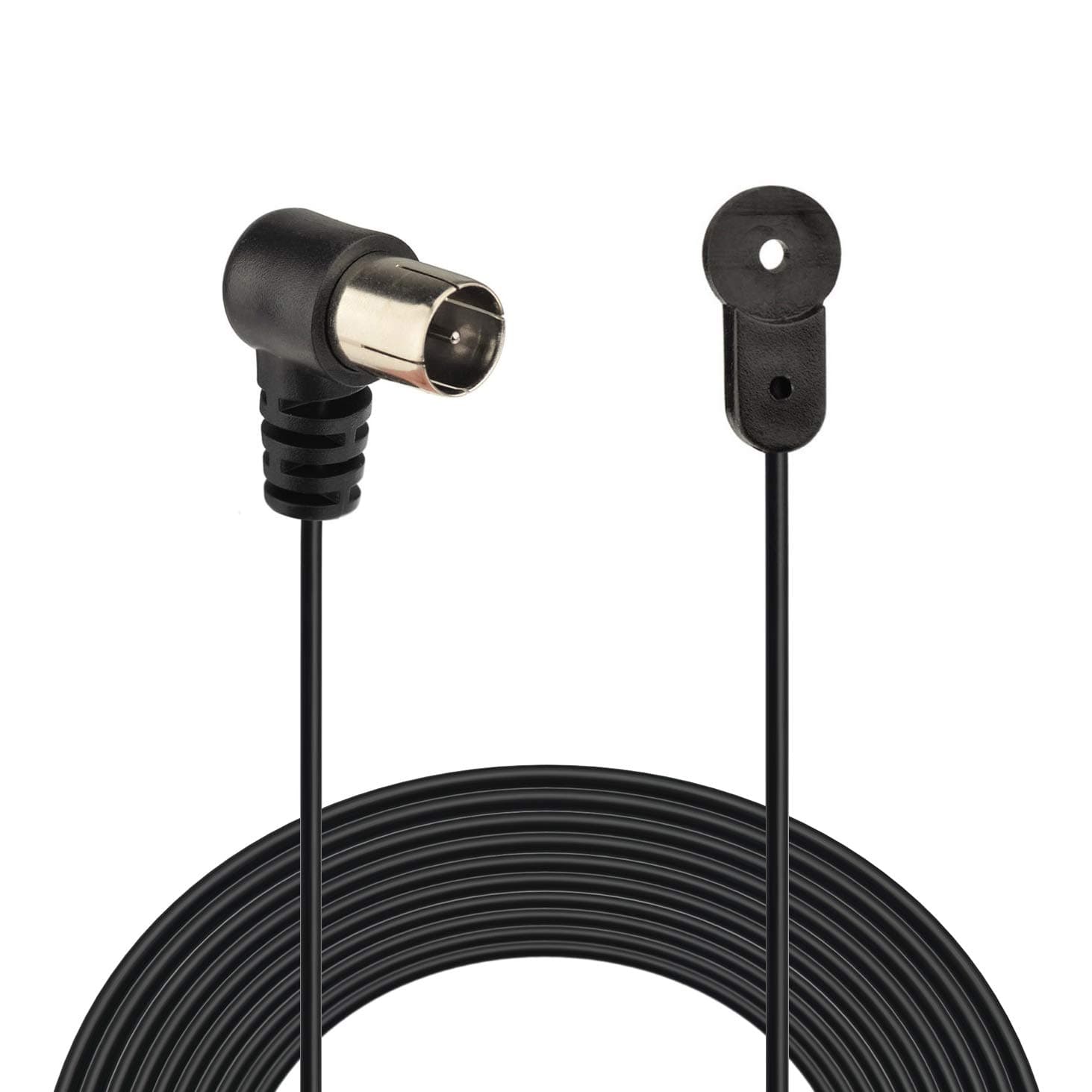 Bingfu FM Antenna Indoor Dipole Antenna F Adapter 75ohm Unbal Weave Antenna for Hifi Sony Yamaha Pioneer Oenon Onkyo Kenwood Pure JVC