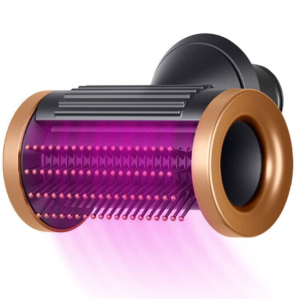 Upgrade Anti-Flight Flyaway Comb Attachment Nozzle for Dyson Supersonic Hair Dryer - Accessories for Dyson Supersonic Hair Dryer HD01 HD02 HD03 HD04 HD08 HD15 (Gold)