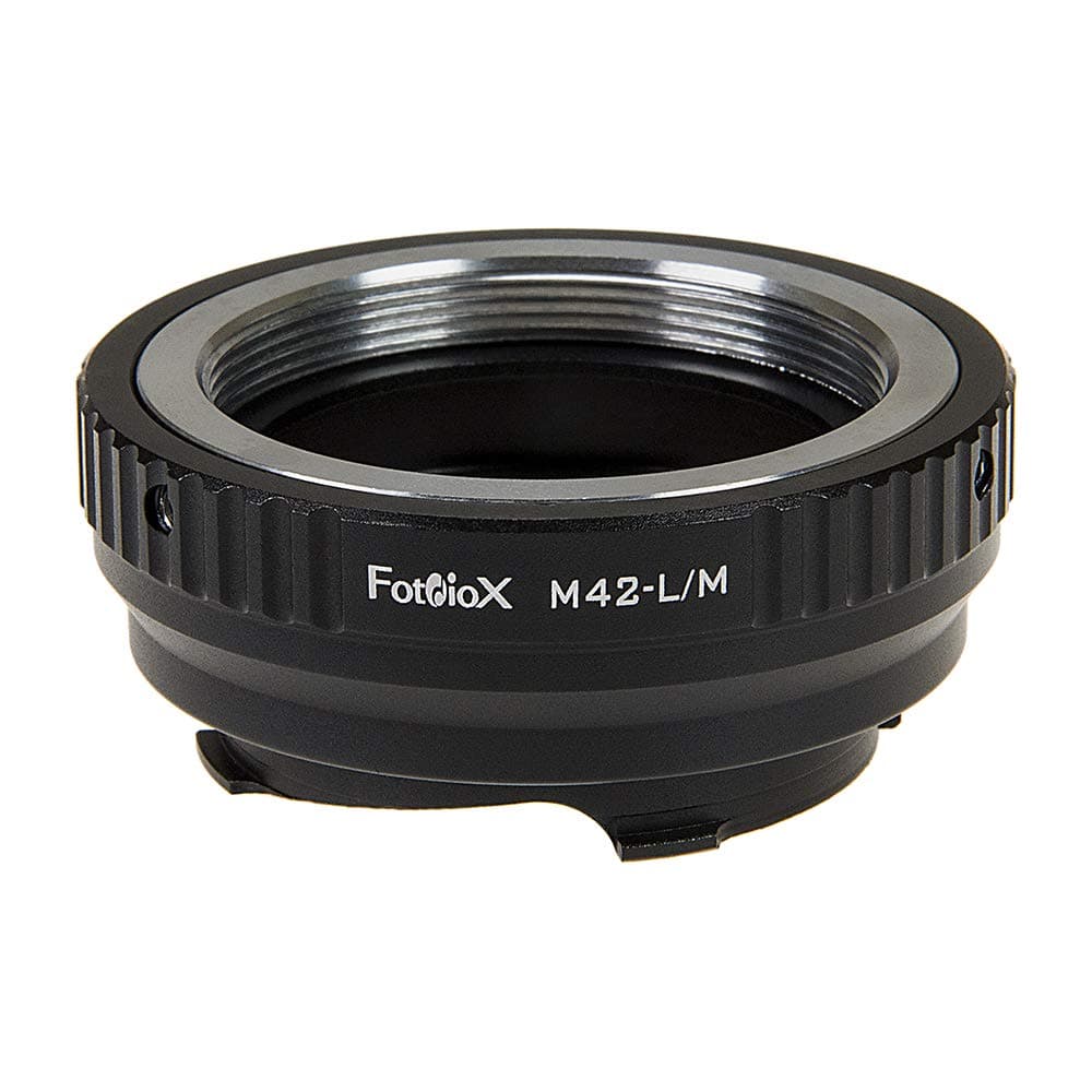 Fotodiox Lens Mount Adapter (Type 2), M42 (42mm x1 Thread Screw) Lens to Leica M-Series Camera, fits Leica M-Monochrome, M8.2, M9, M9-P, M10 and Ricoh GXR mount A12