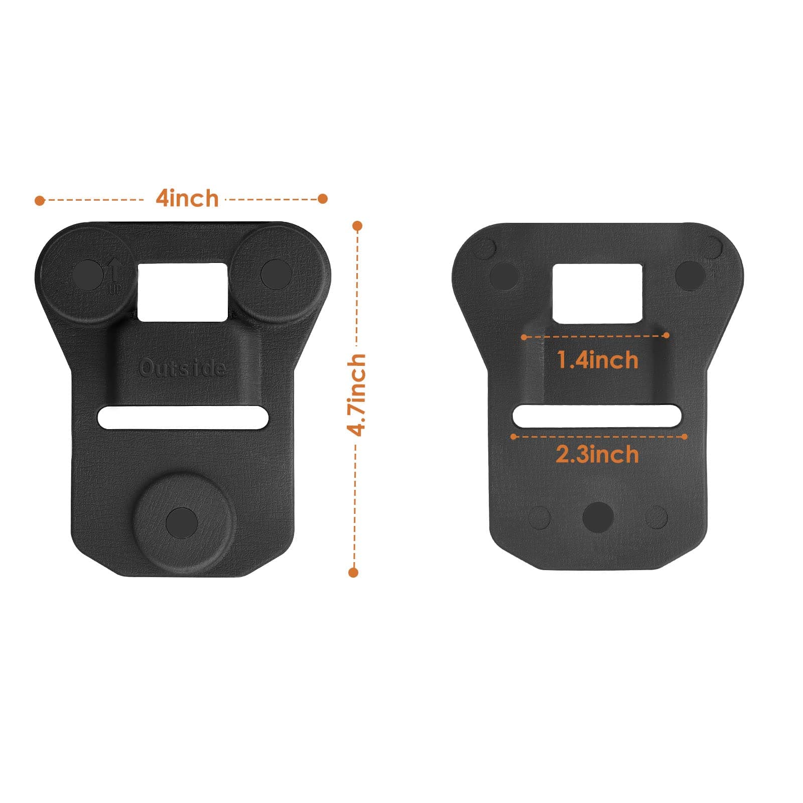 CammPro Body Camera Magnetic Mount, Universal Magnet Mount Holder Wearable Clip,Stick to Clothes for All Brand Body Camera