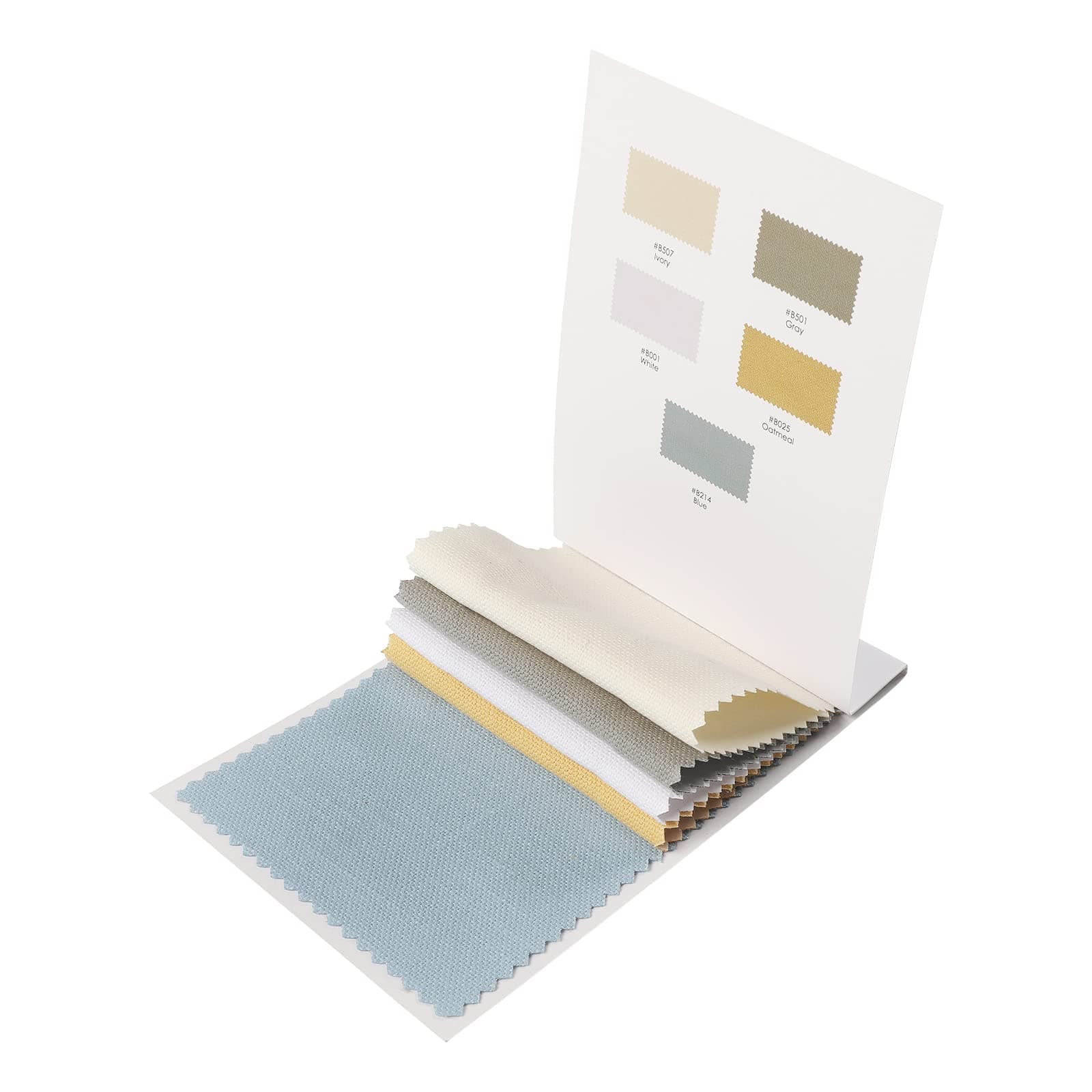 TWOPAGES Broad Series Cotton Curtain Fabric Samples Swatches