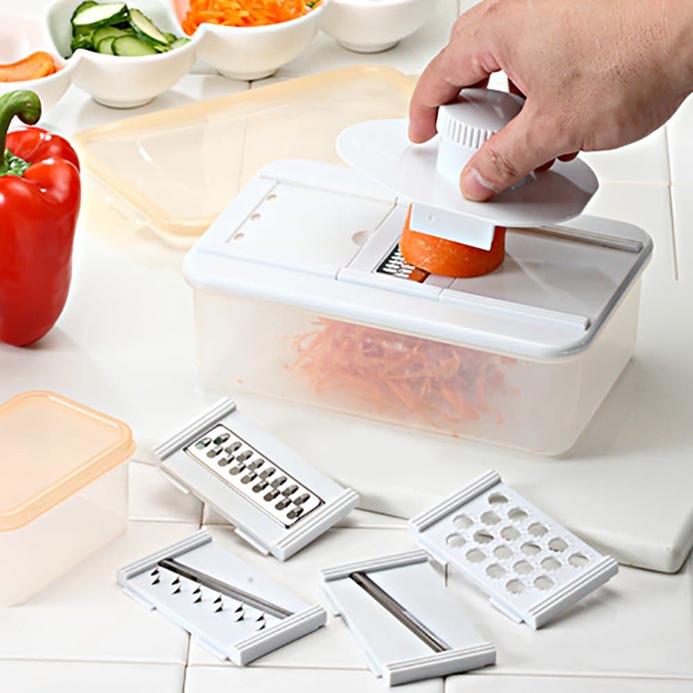 Mandoline Food Slicer for Vegetables and Cheese - LIFETIME GUARANTEE