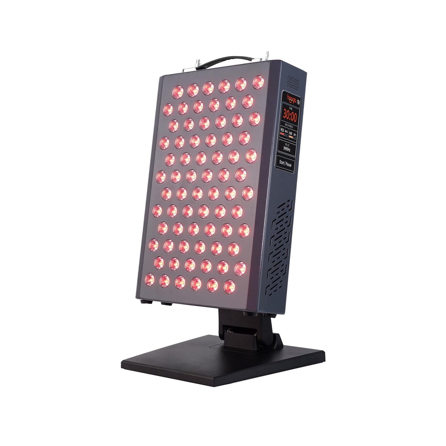 Red Light Therapy Panel Device – 630nm 660nm 810nm 850nm Red & Near Infrared Light Therapy, LED Light Therapy Lamp, 72 Quad Chip LEDs, Adjustable Brightness, Pulse Mode – ULTRA360