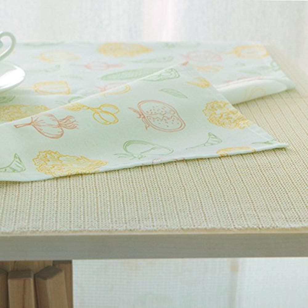 DGJTDF Anti-Slip Mat for Tablecloths,PVC Anti-slip Mesh Tablecloth Beige 100x140cm(39x55inch)