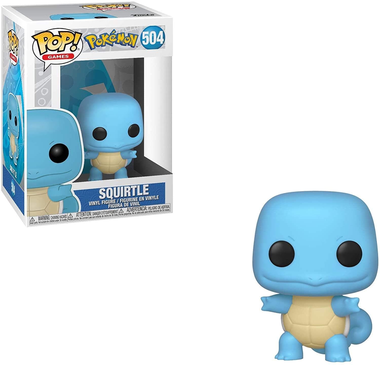 Funko 39442 Pop! Games: Pokémon™ - Squirtle #504