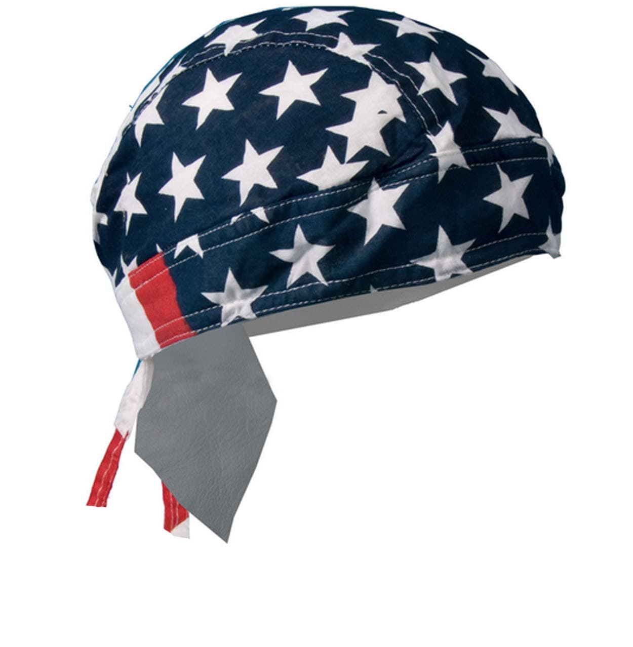 American Flag Bandana Dorag with Sweatband Patriotic Durag Headwrap Motorcycle Cycling Hat