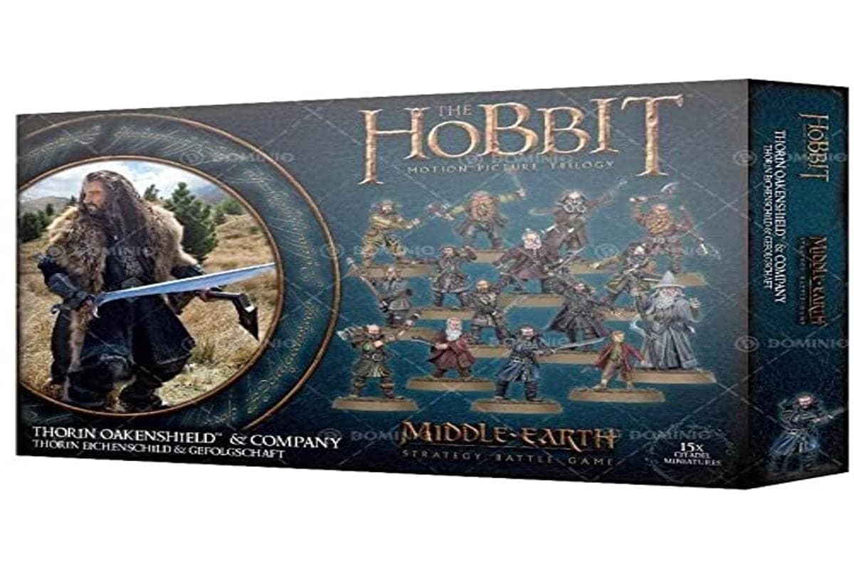 Games Workshop - Middle-Earth : The Hobbit/Lord of The Rings - Thorin Oakenshield & Company for Ages 14 and above