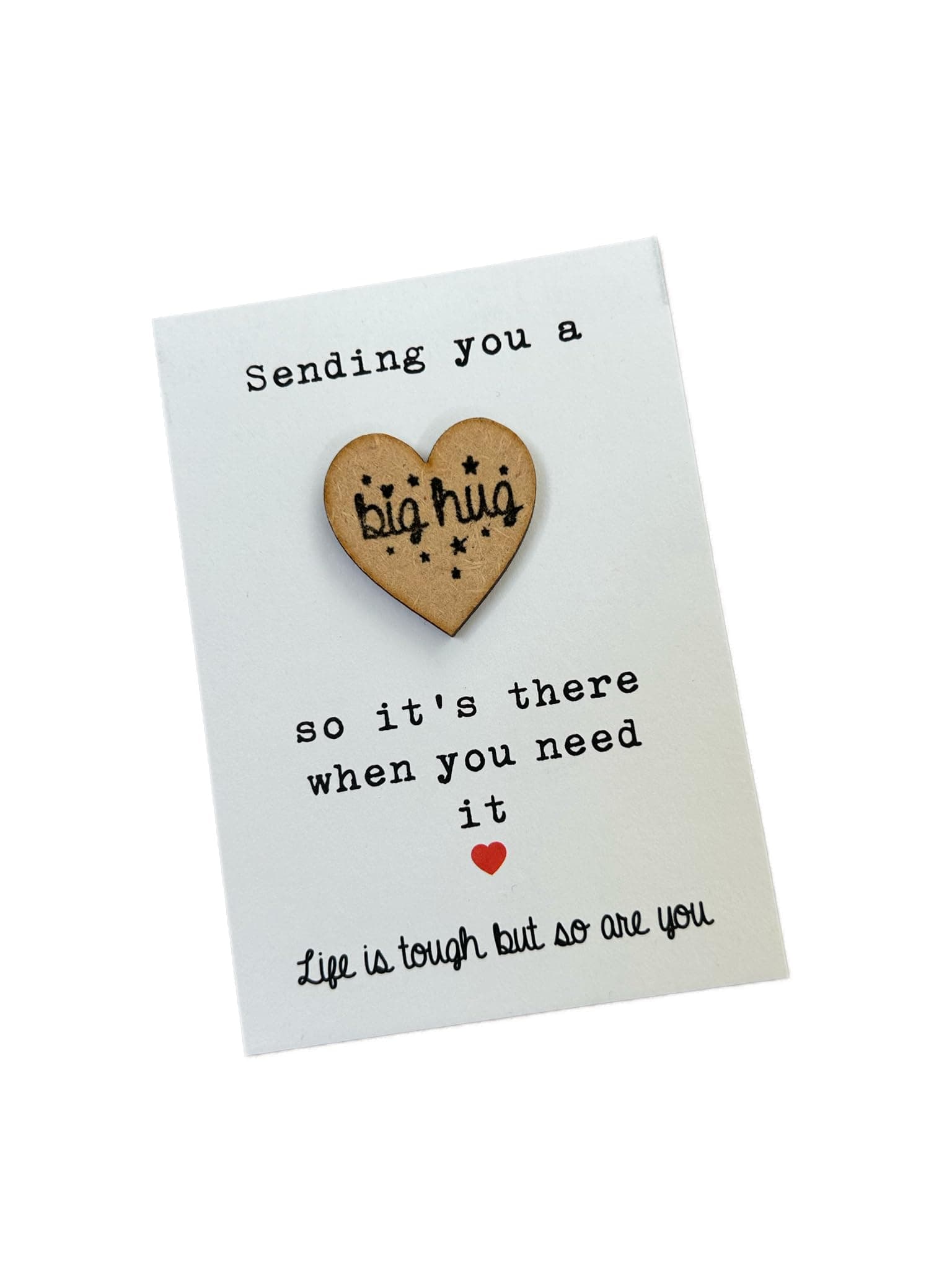 Pocket hug gift | Sending you a big hug | Send a hug in the post gift | Pocket Hug token | good luck for exams