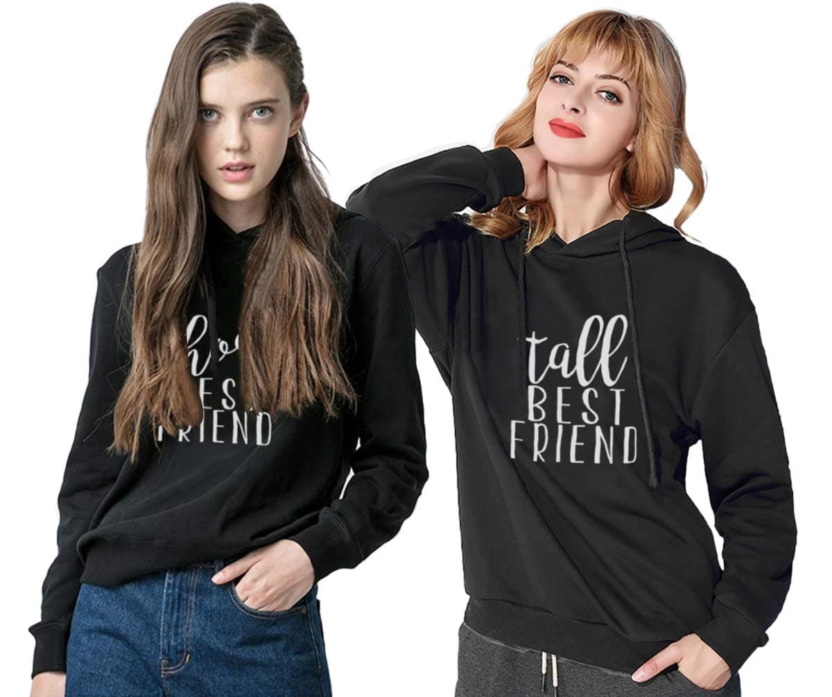 Matching Sweaters for Best Friends Hoodies BFF for Teen Girls 2 Pcs