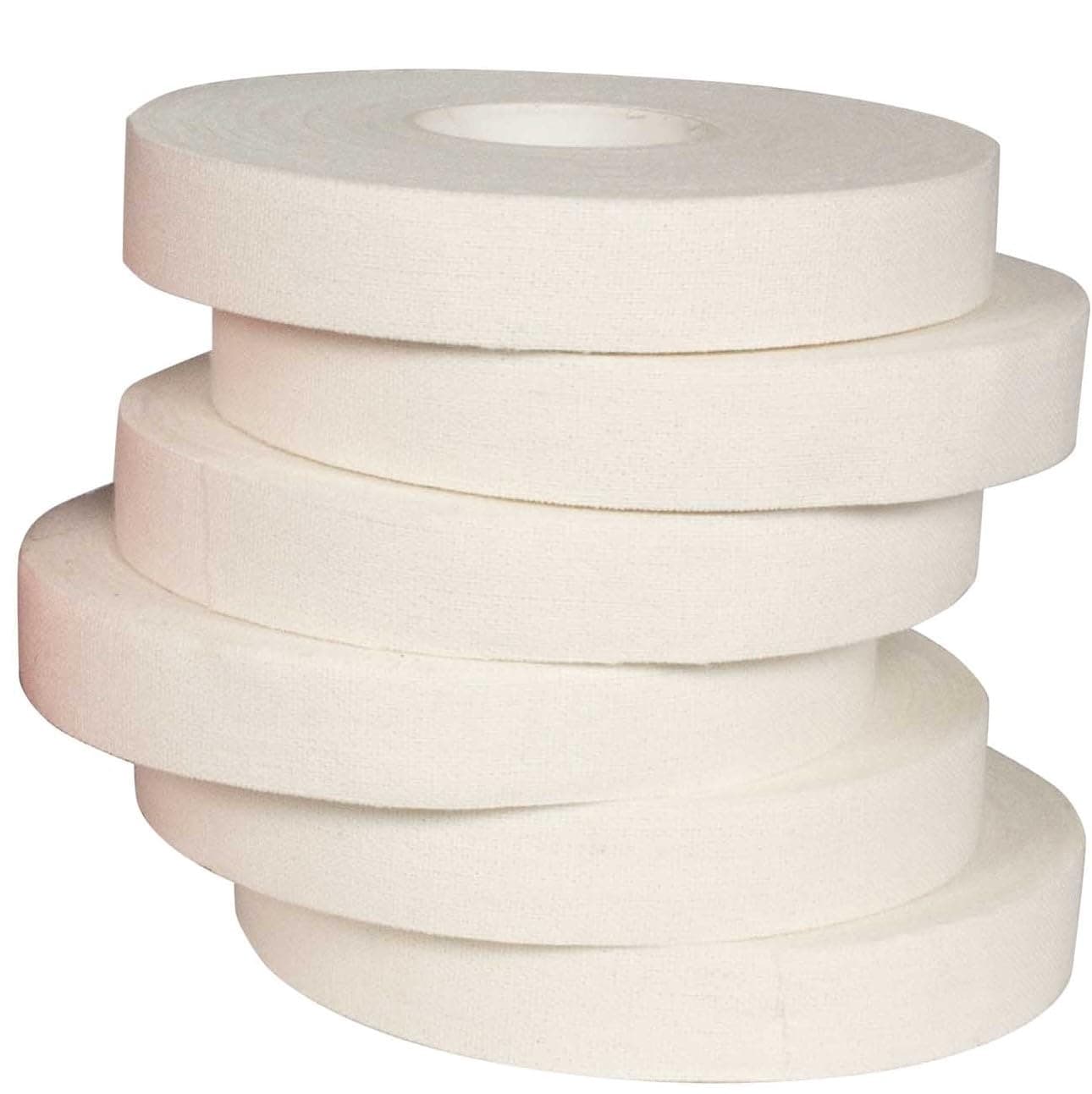 FUJI- Jiu-Jitsu and Judo Finger Tape with Case (6 Rolls) White
