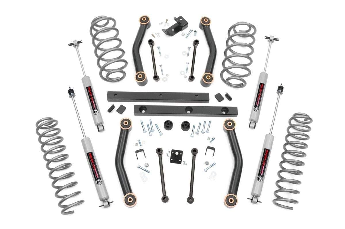 4" Lift Kit for 1997-2002 Jeep Wrangler TJ 4WD - 90630