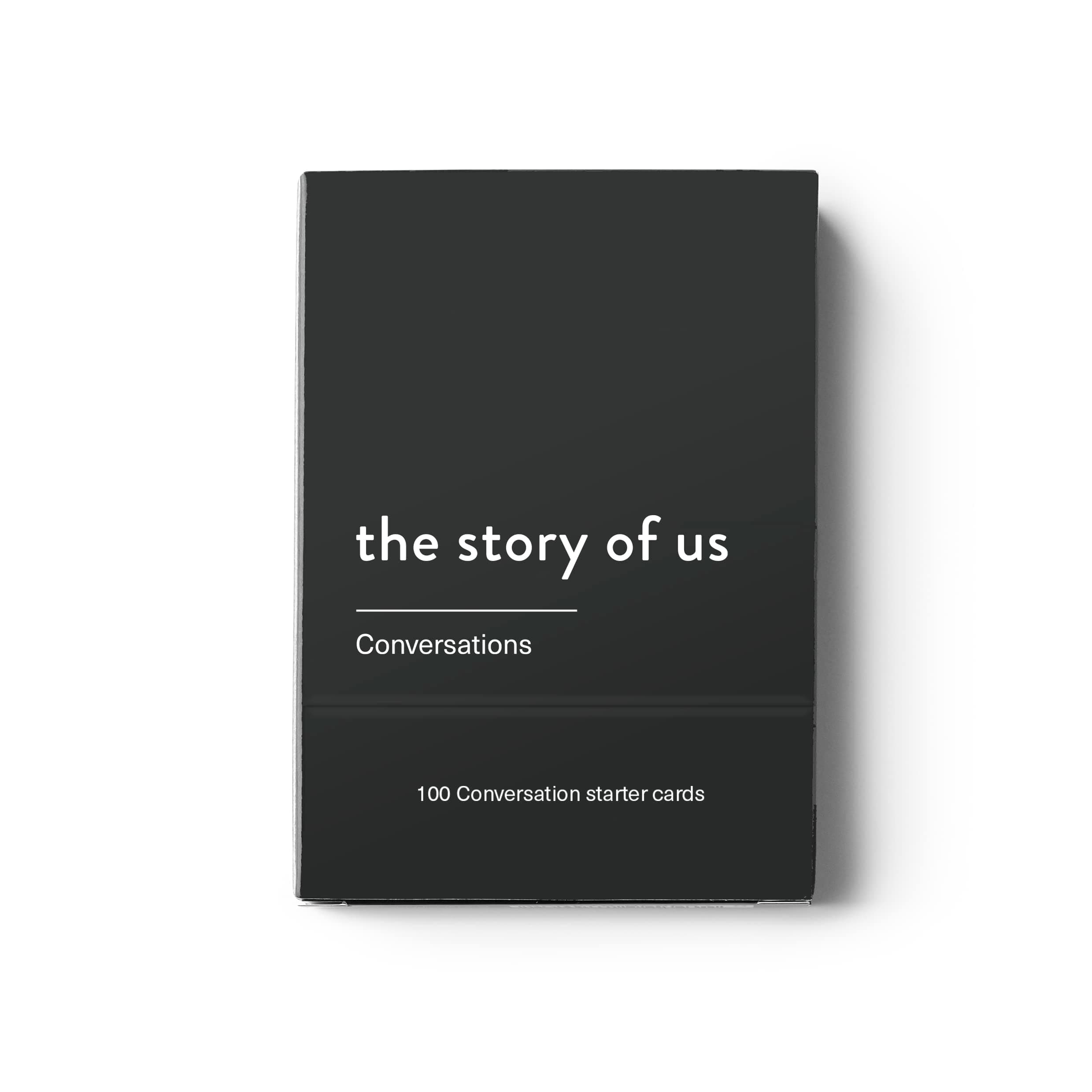 Mål Paper Mal Story of Us Card Deck - 100 Discussion Prompts Pack for Engaging, Open, Meaningful Conversations | Powerful Tool for Relationships, Deeper Connection | Mindfulness Gift for Men and Women