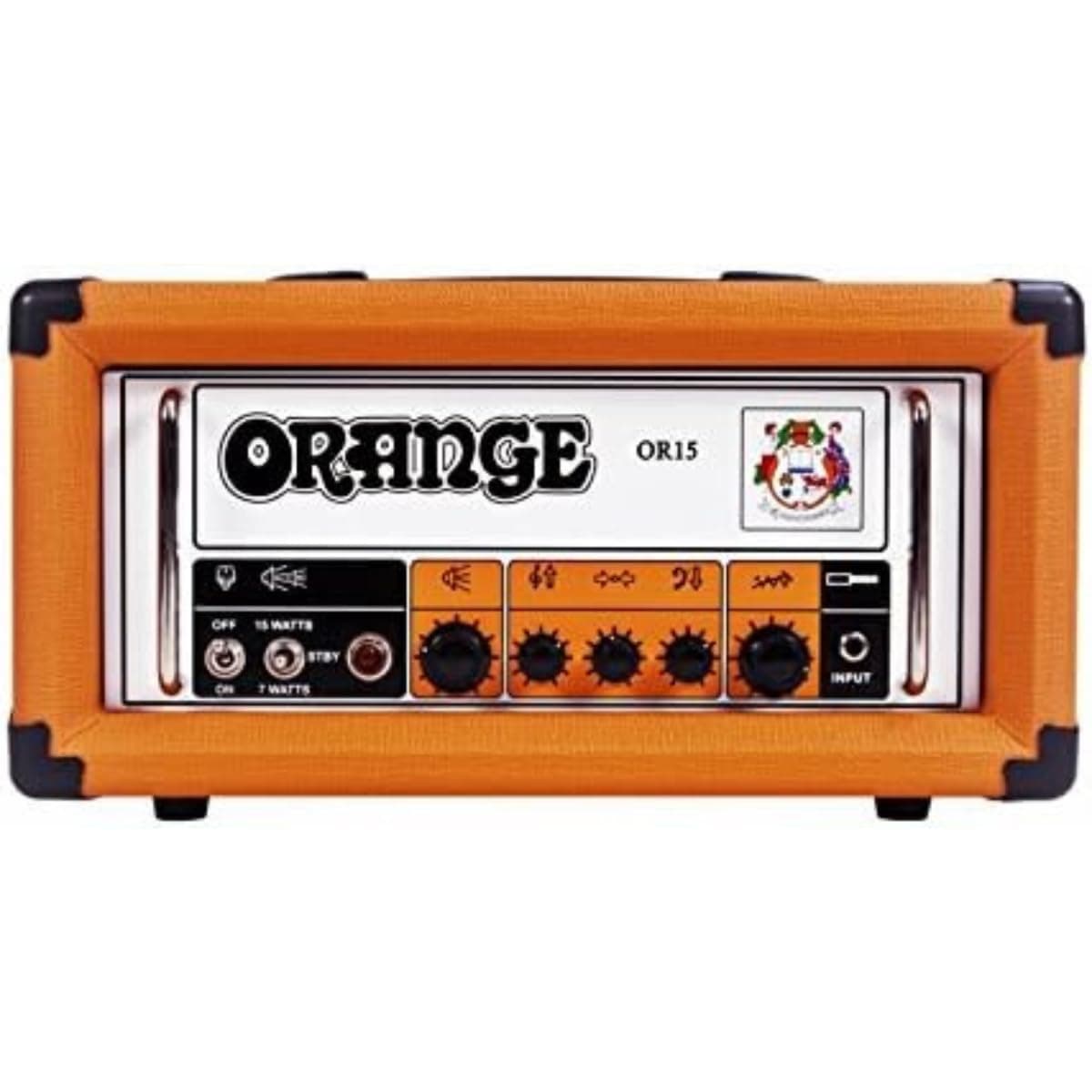 Orange OR15H Guitar Valve Amplifier H ead - Tube Amp Head for Electric Guitars
