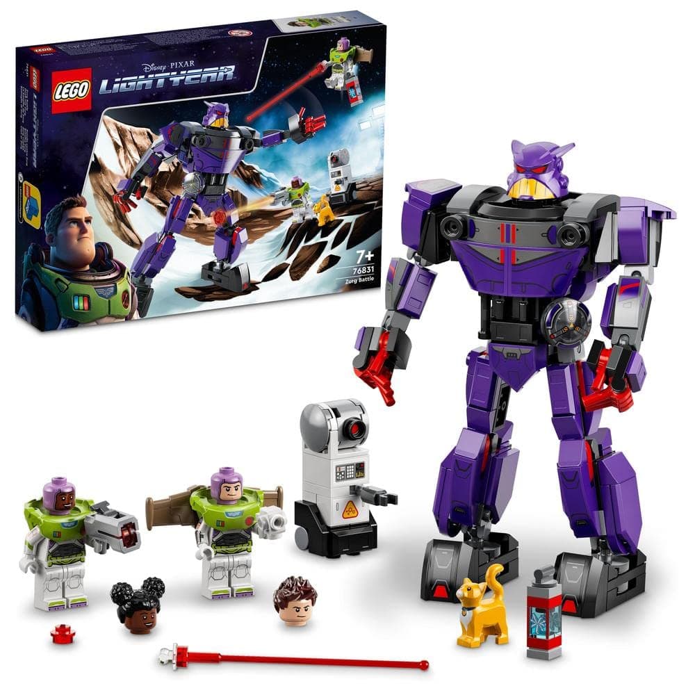 LEGO | Disney and Pixar’s Lightyear Zurg Battle 76831 Building Blocks Toy Set; Toys for Boys, Girls, and Kids (261 Pieces)