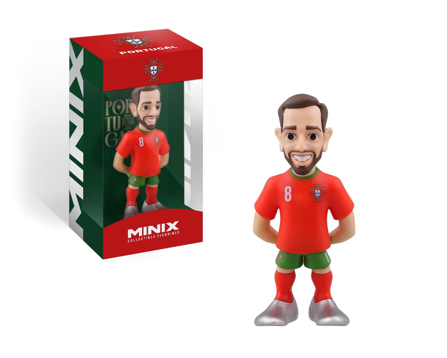 MINIX COLLECTIBLE FIGURINES - Sports Collectable 12 cm Figurine, Bruno Fernandez, Portugal