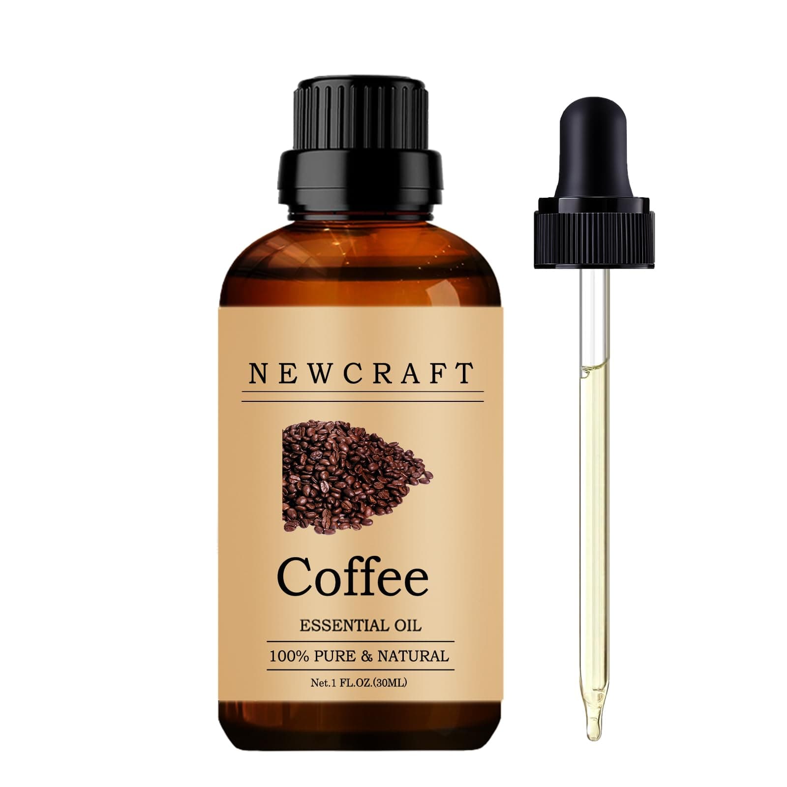Coffee Essential Oils, 100% Pure and Natural Essential Oil for Aromatherapy Diffuser - Coffee/1 Fl Oz
