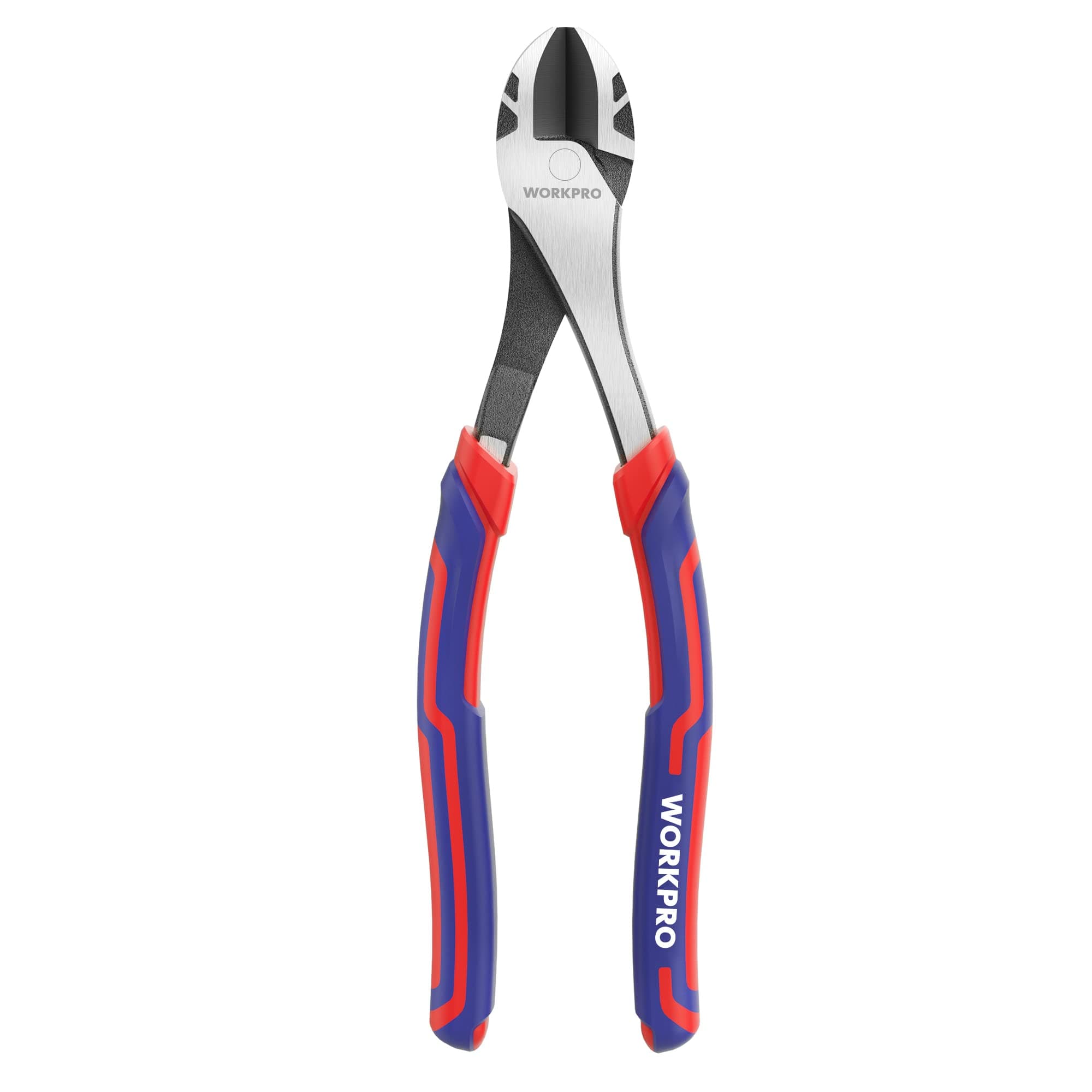 8 Inch High Leverage Diagonal Pliers, Wire Cutters Heavy Duty in CRV Steel, Diagonal Cutters for Cutting Wires