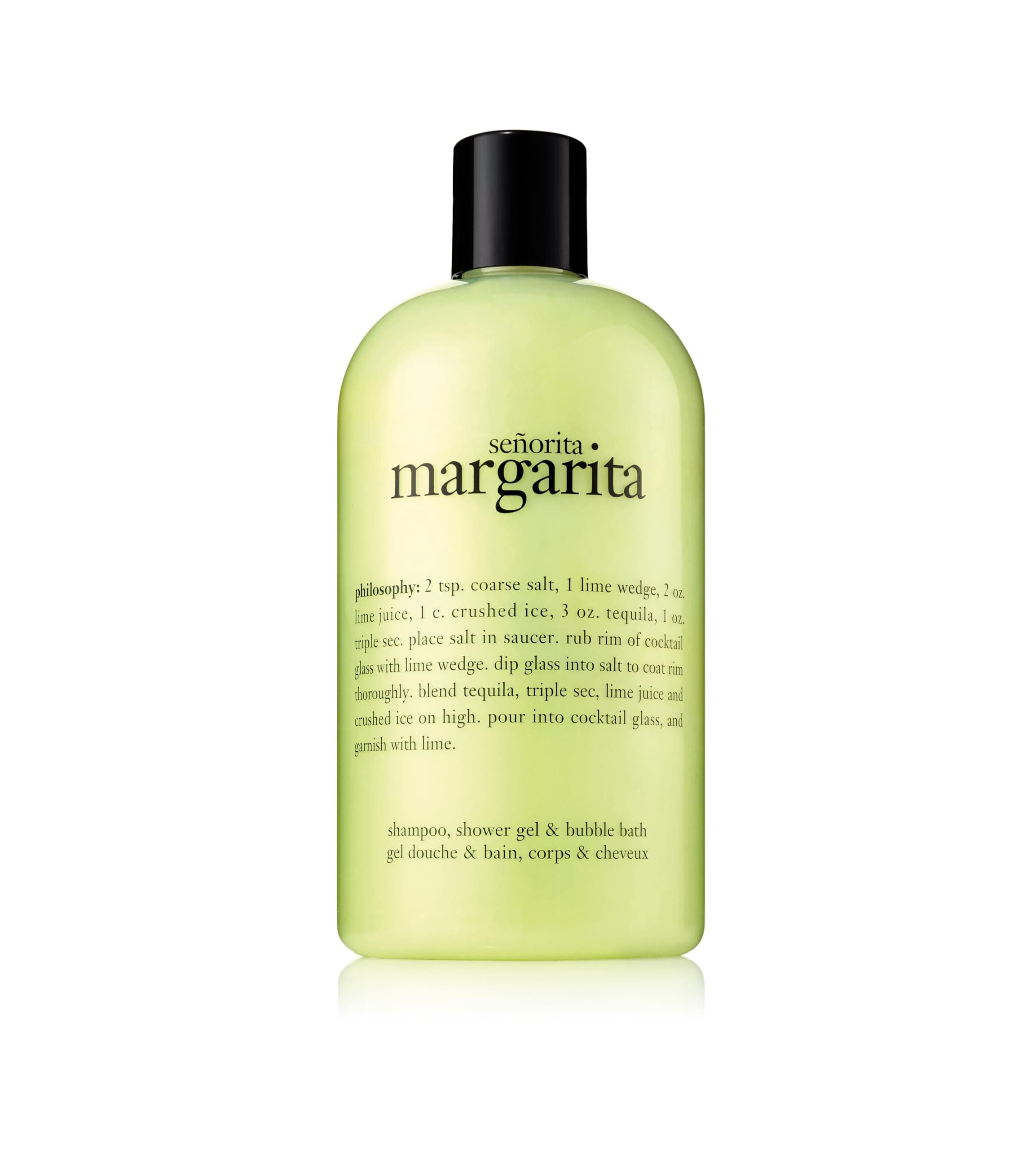 philosophy Senorita Margarita by for Unisex 16 oz Shampoo, Shower Gel and Bubble Bath, White
