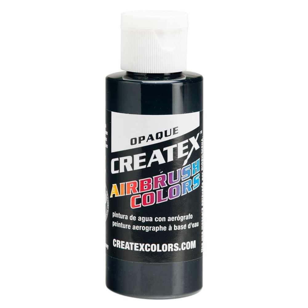 Airbrush Colors opaque black 4 oz.