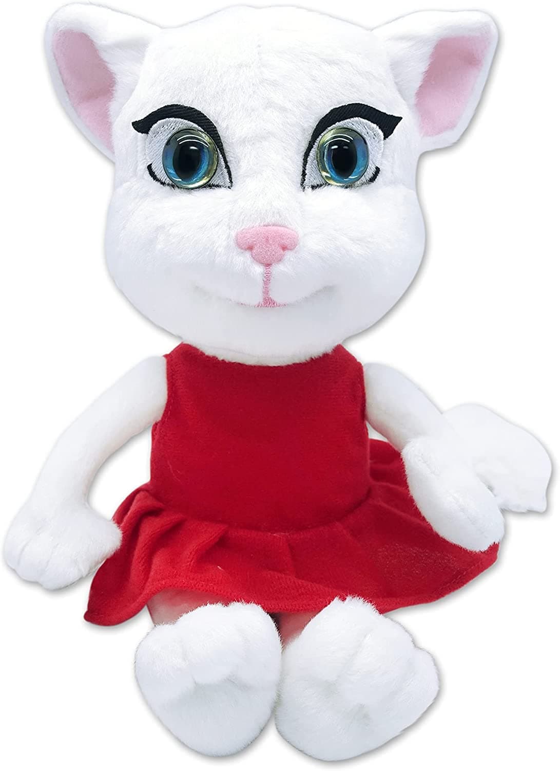 Talking Minis Angela Sized 10" Friends Interactive Cuddly Plush Toy with Talkback 10 Inches / 25CM Tall