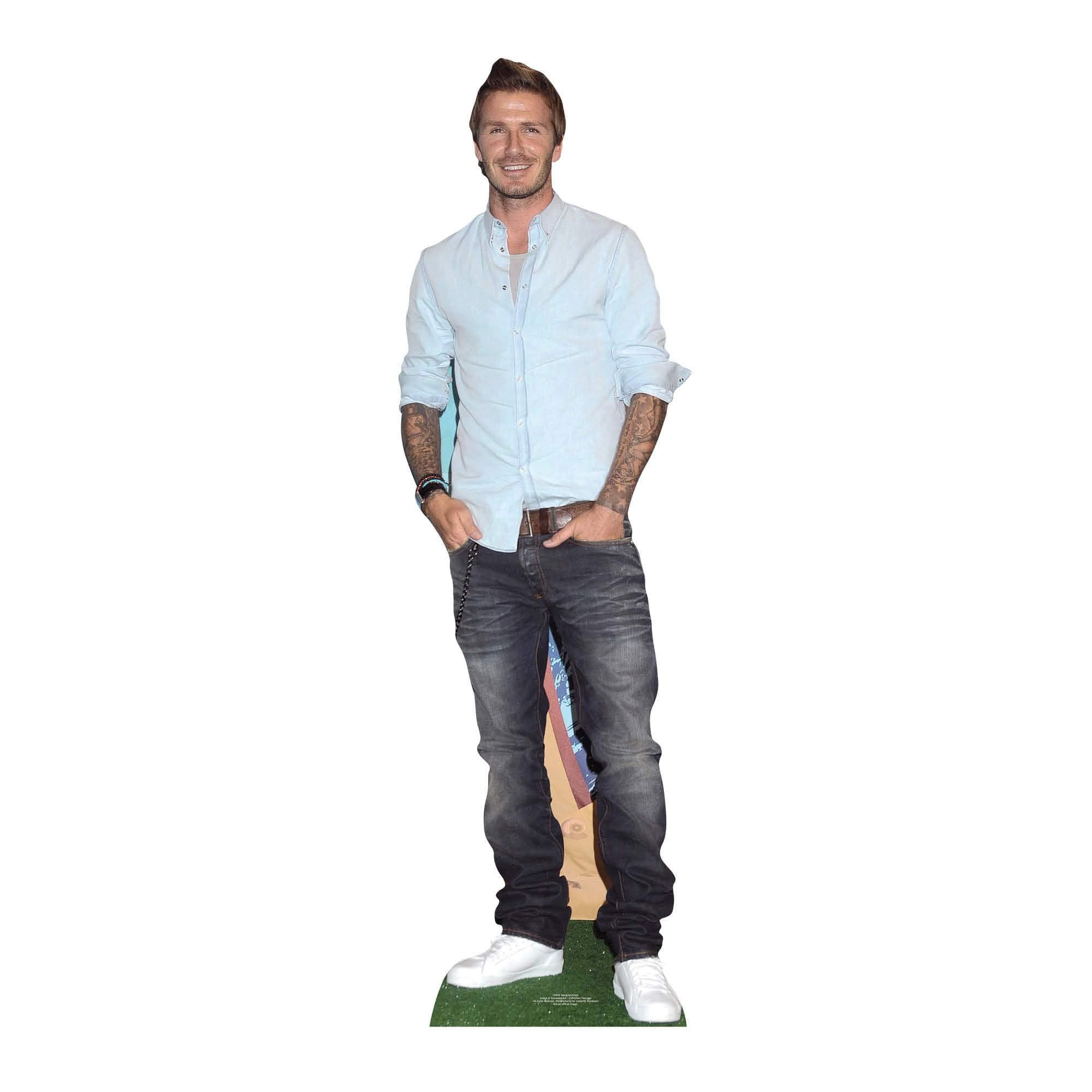 Cut Out of David Beckham