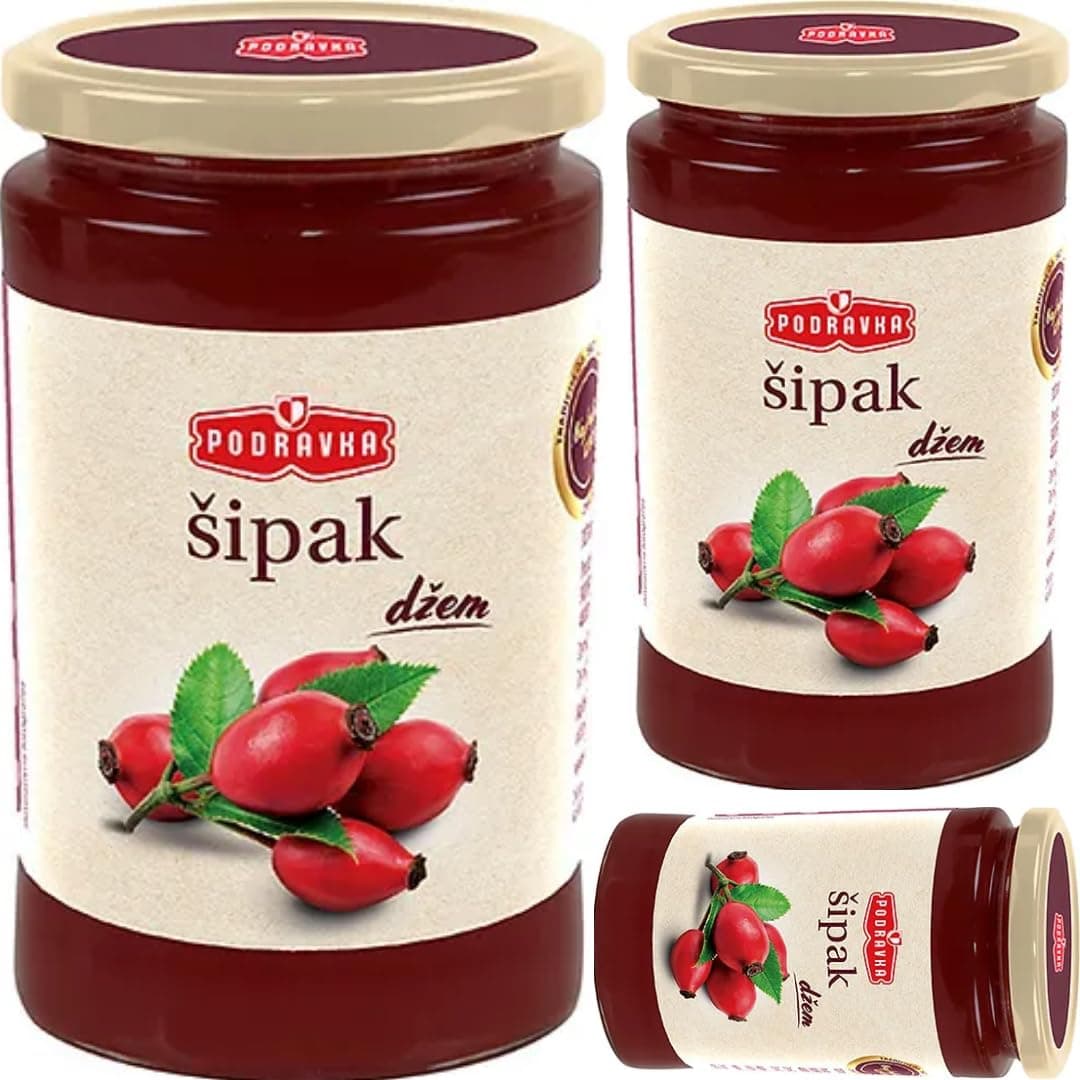 Podravka Rosehip Jam 440 Grams x 3 Pieces