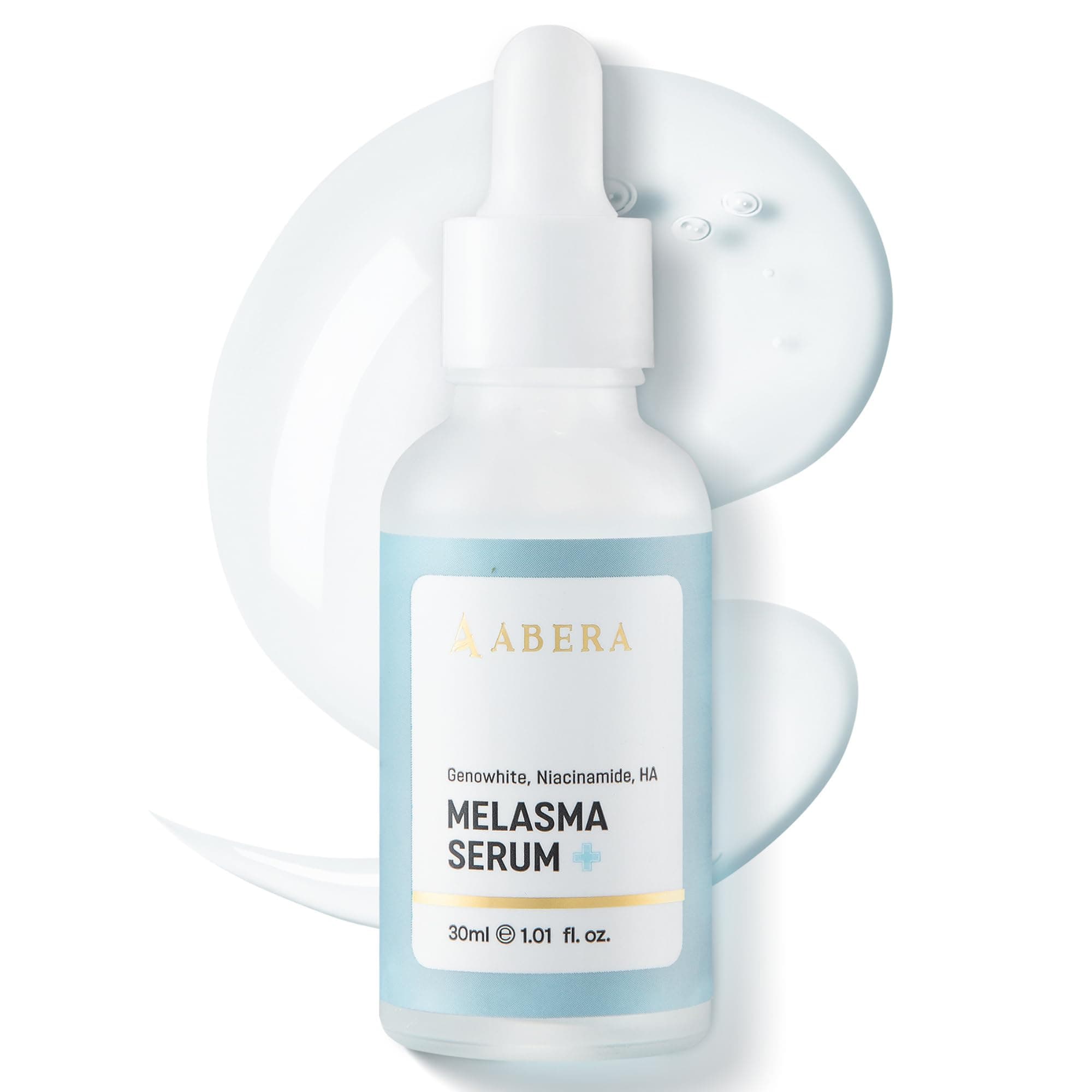 Abera Melasma Serum Plus, Dark Spot Corrector for Face with Niacinamide & Peptide, Discoloration Correcting Serum for Sun Spots & Uneven Skin Tone, 1.0 Fl Oz (Pack of 1)