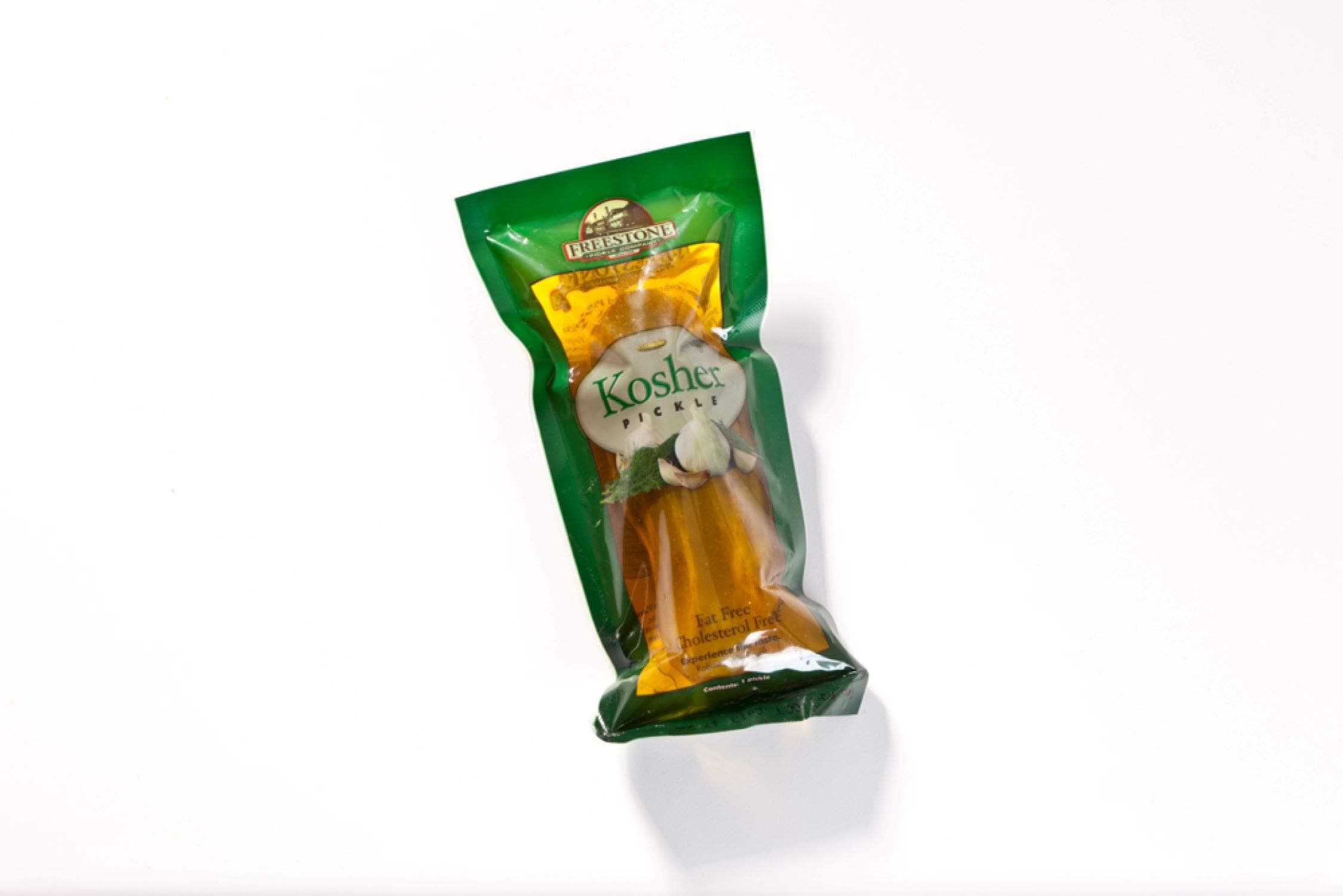 Freestone Pickle Company Jumbo Kosher Individually Wrapped Pickles, 12 Count